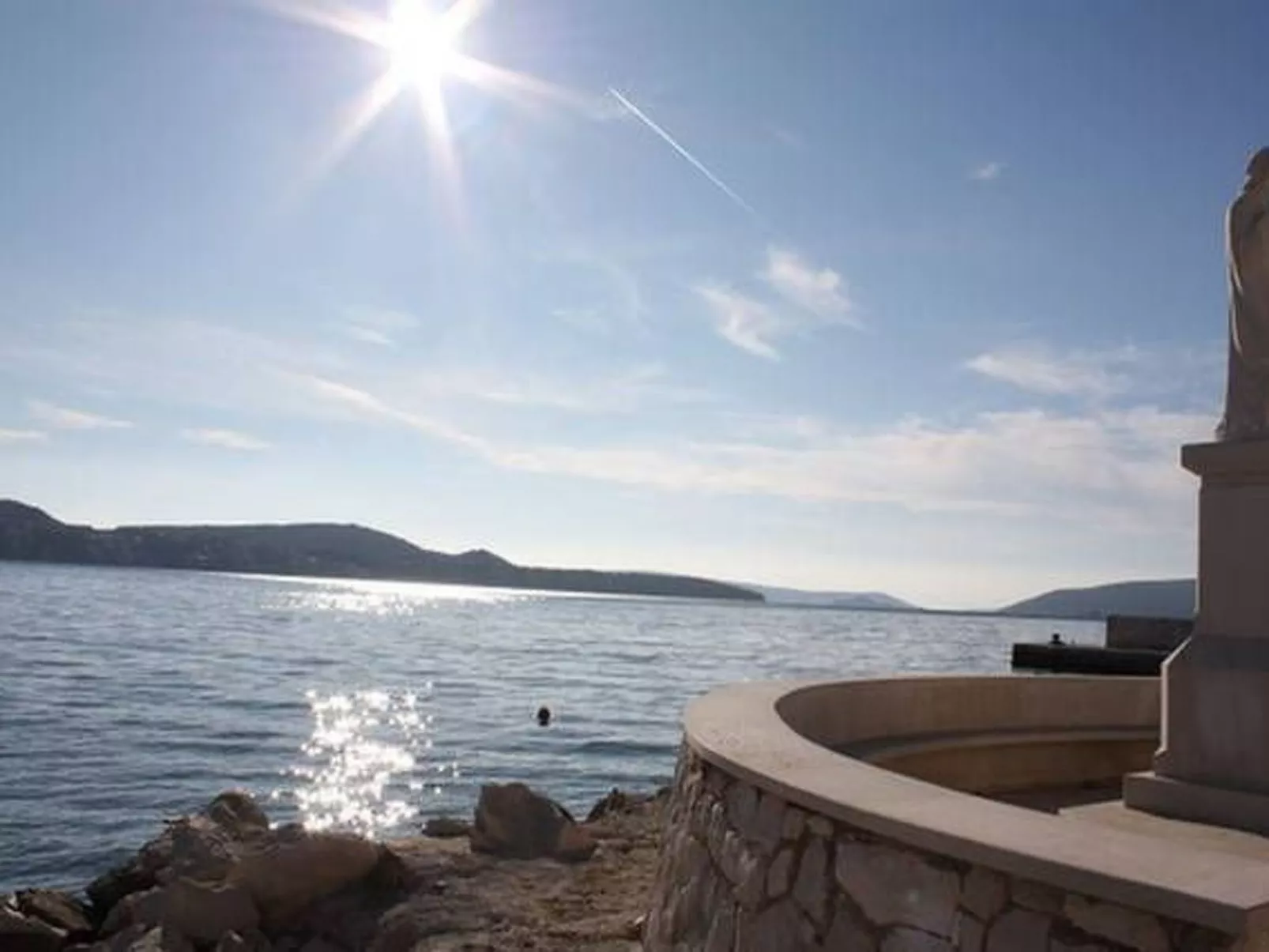 2. Etage Doppelbettzimmer ca.  20m² mit Balkon und Panoramameerblick Villa Mili - Image-tags.info