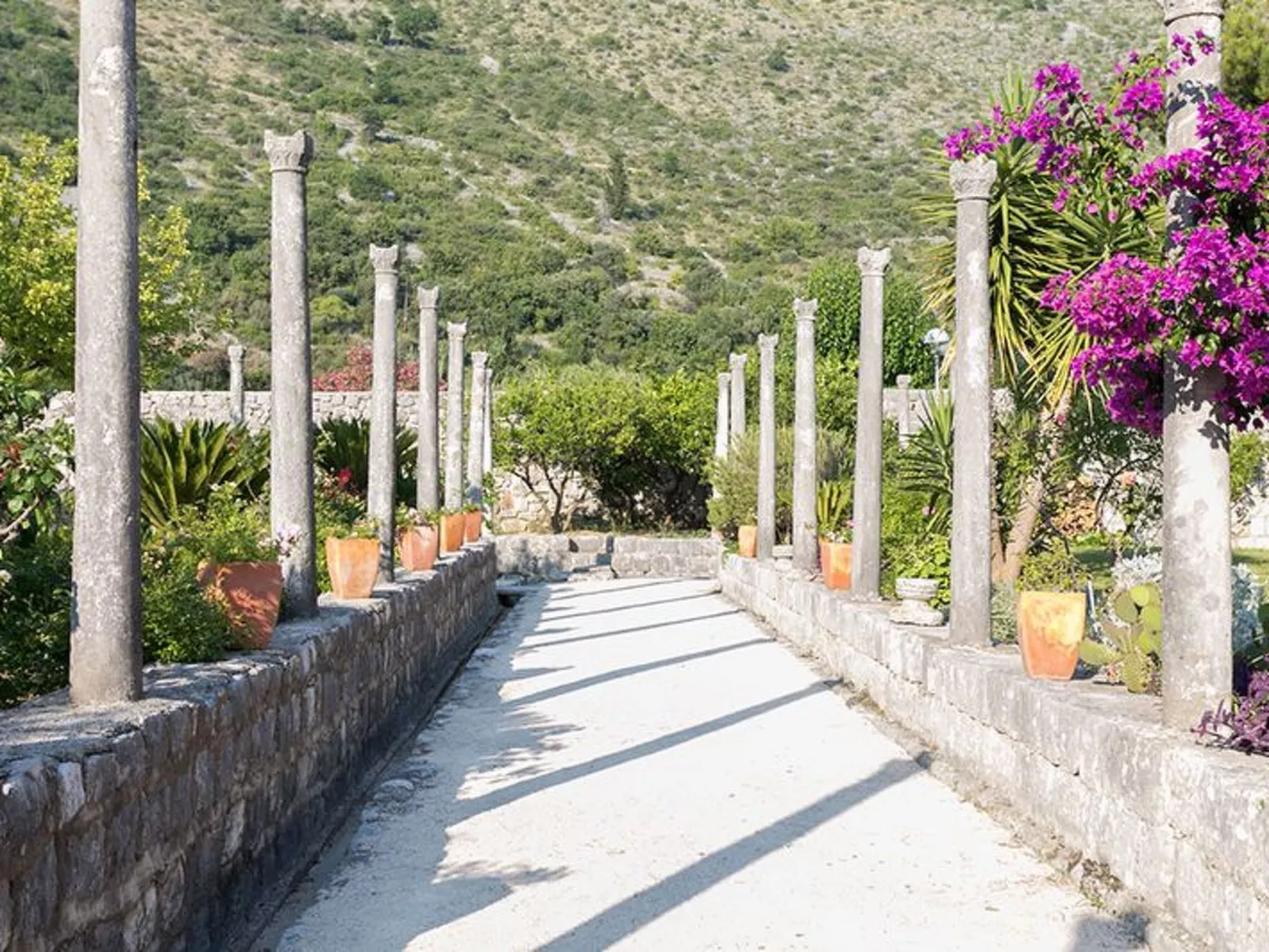 Privatzimmer im Schloss Seefront Zamagna, Mali Zaton NO. 2 - Buiten
