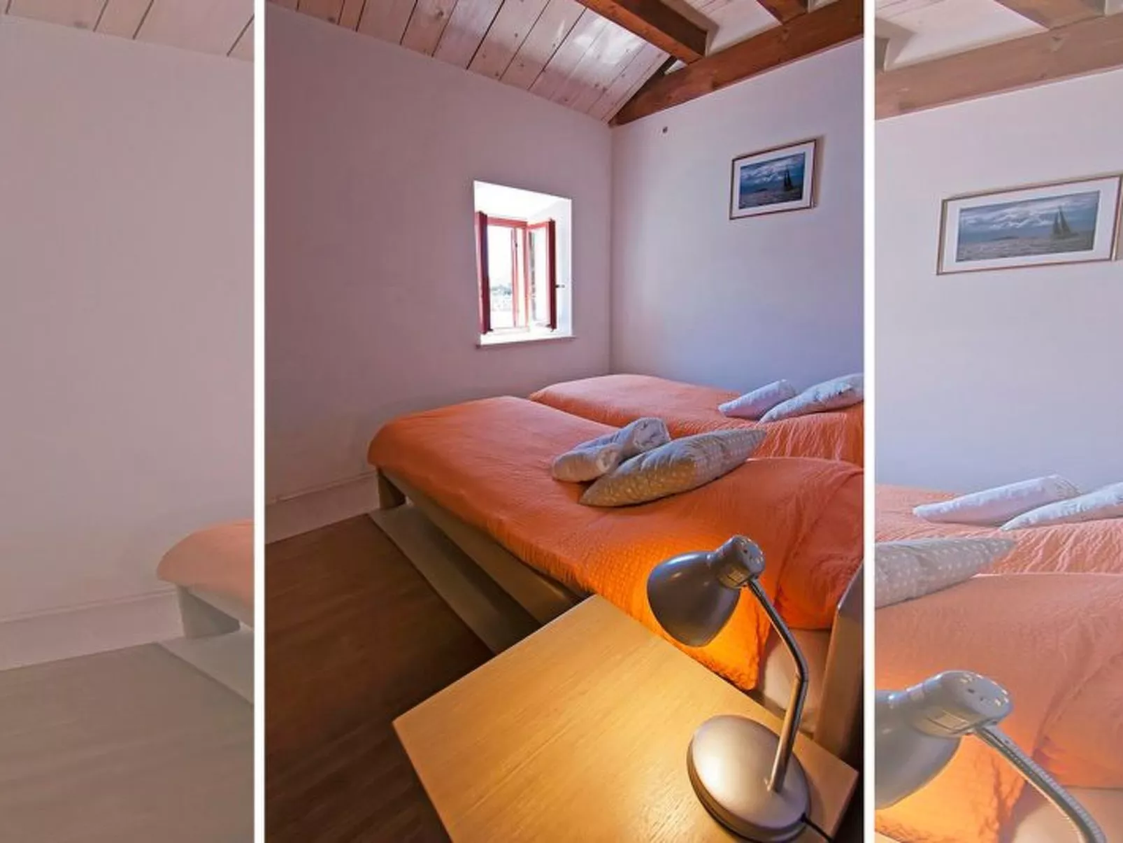 Privatzimmer im Schloss Seefront Zamagna, Mali Zaton NO. 6 - Binnen