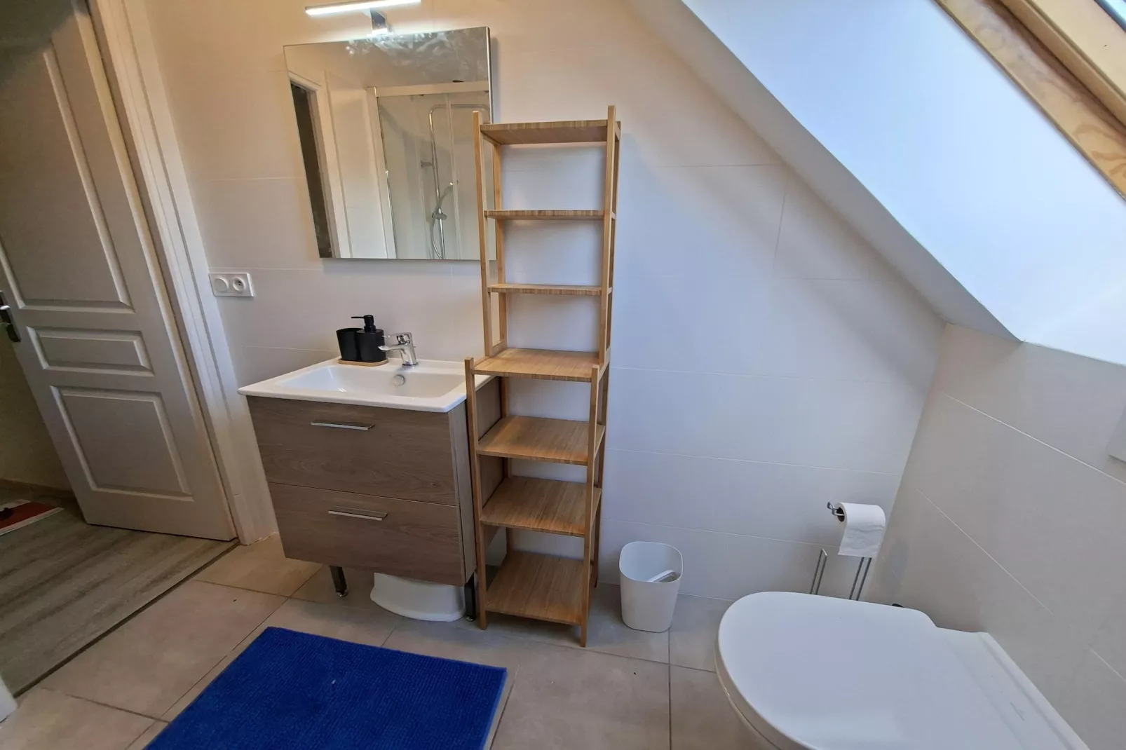 Ferienhaus mit Panoramablick Le Conquet - Badkamer