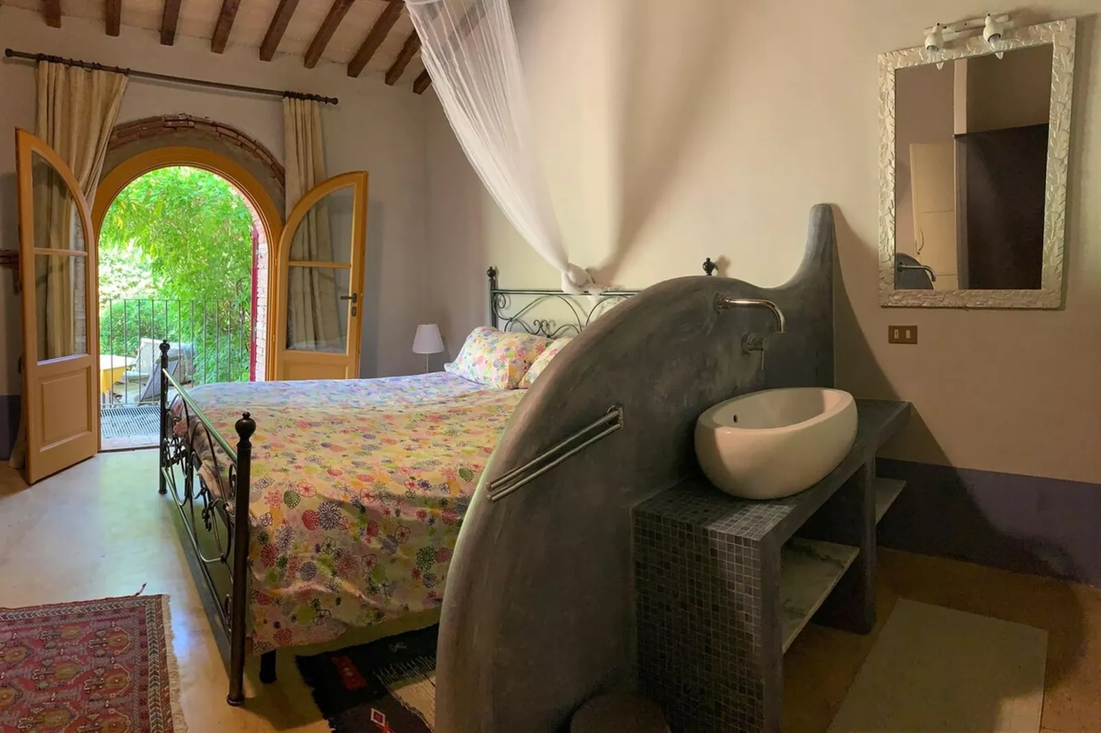Podere La Sterza - The barn - Slaapkamer