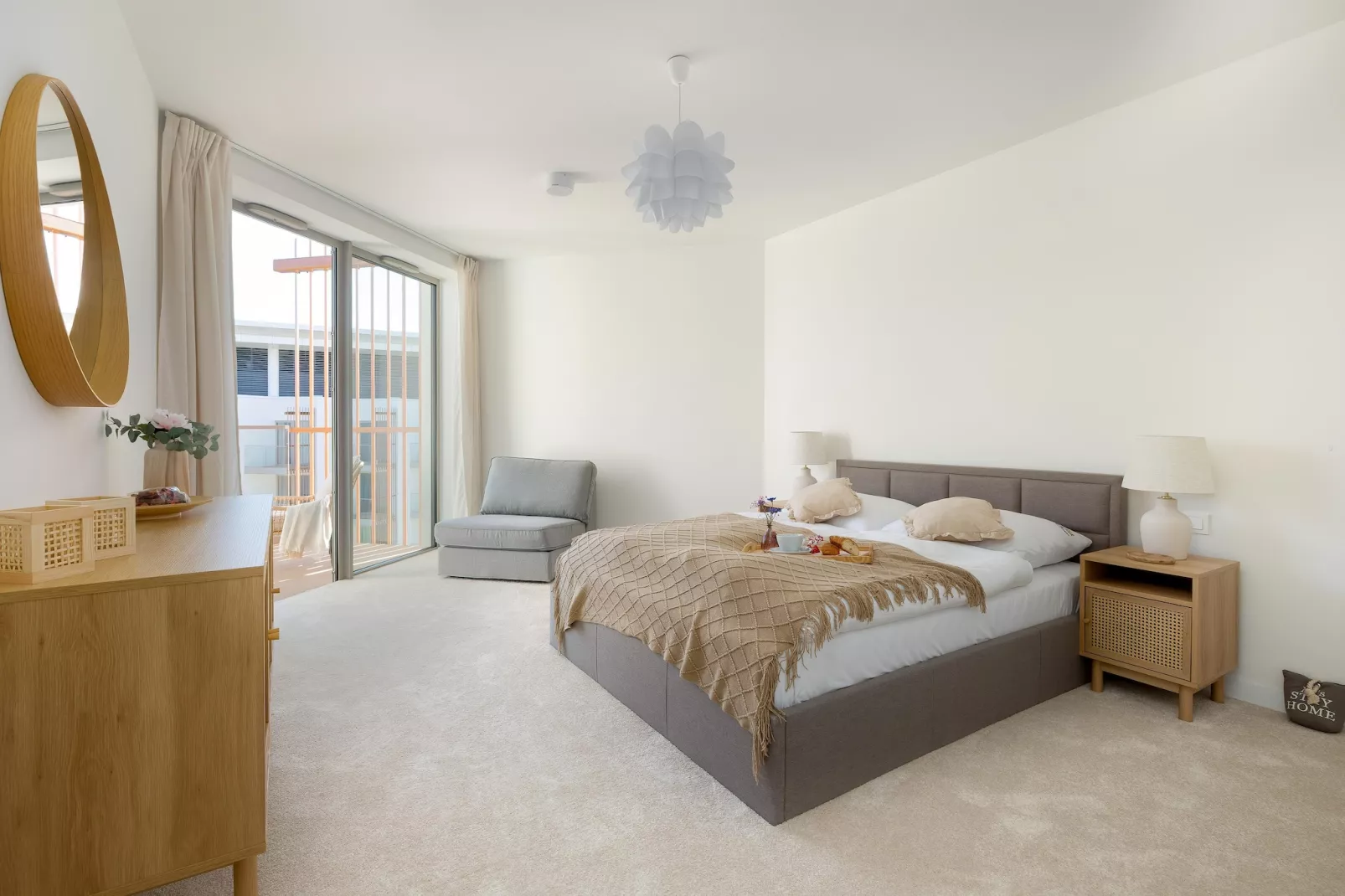 Apartament PINEA Grunwaldzka 82A-713 - Slaapkamer