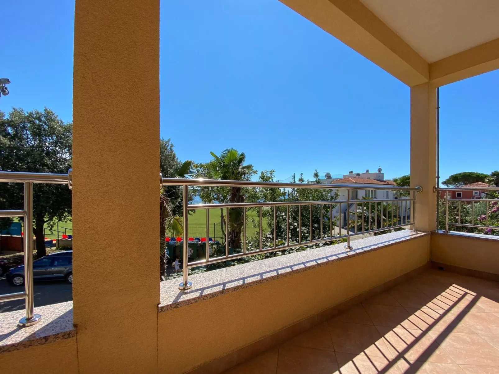 Wohnung "Vita" mit Blick auf das Wasser - Buiten