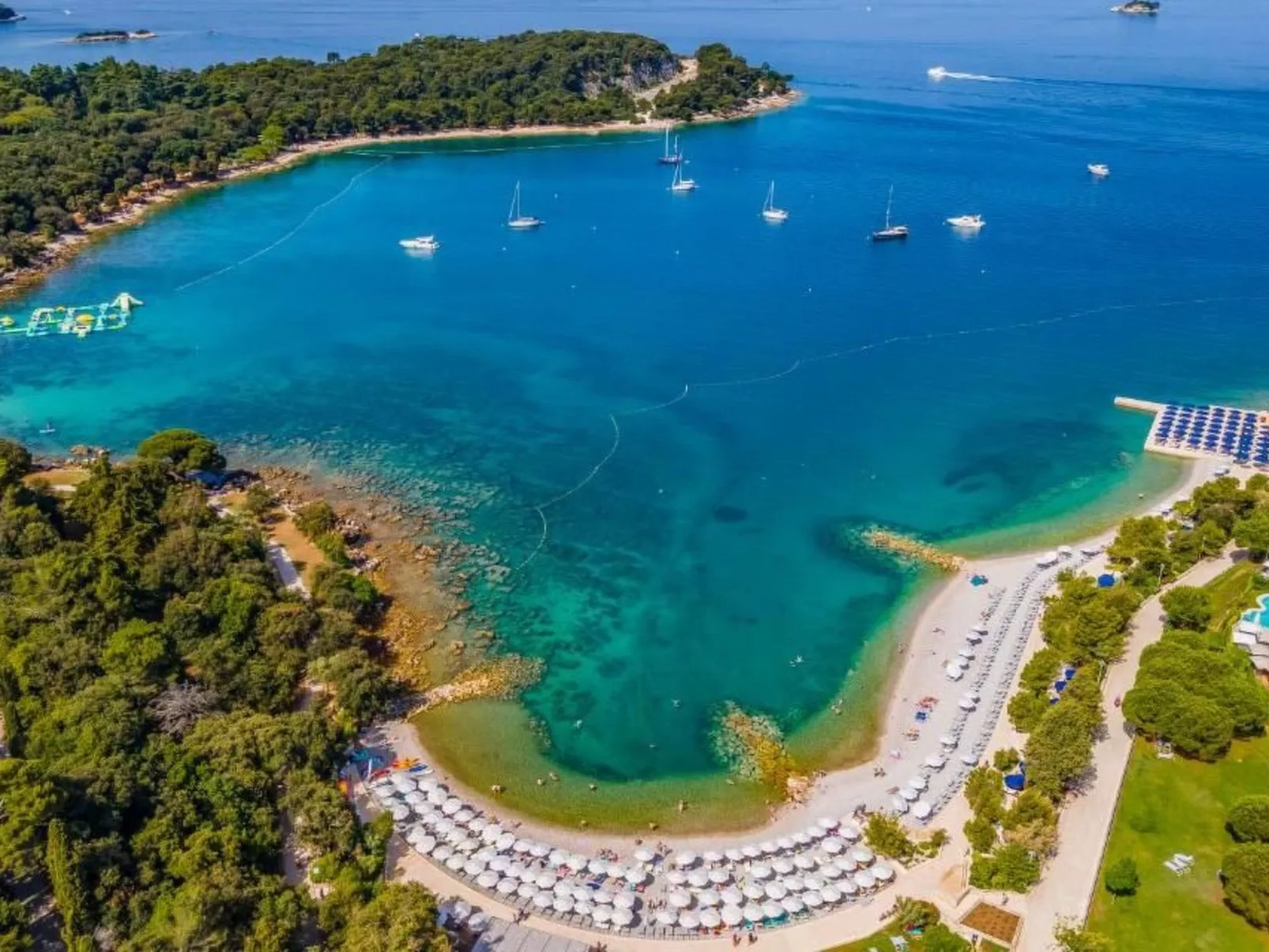 Zimmer "Olivengarten" mit Meerblick - Buiten