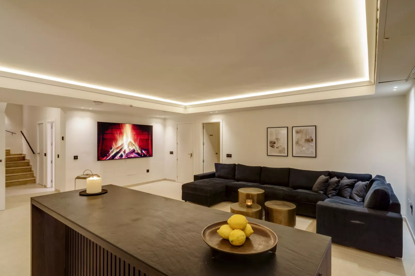 Fantastic Luxury Villa near Marbella - Woonkamer