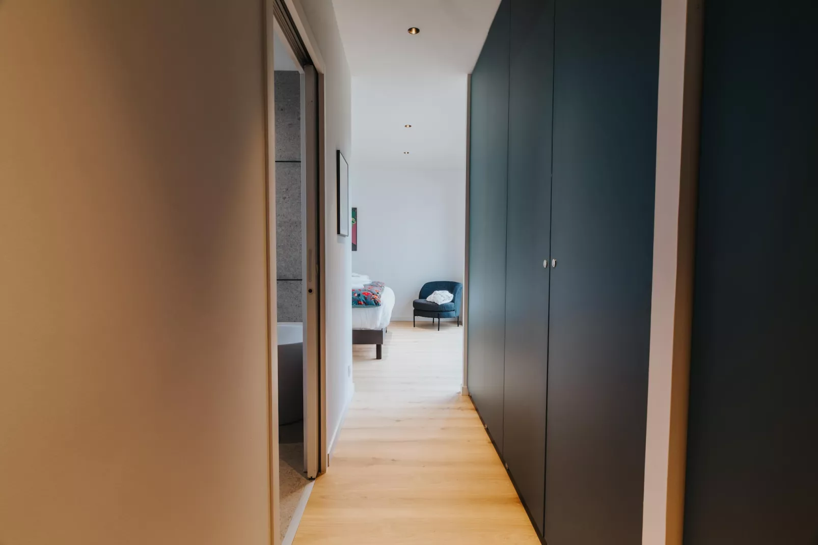 Architekten Villa mit Meerblick - Slaapkamer