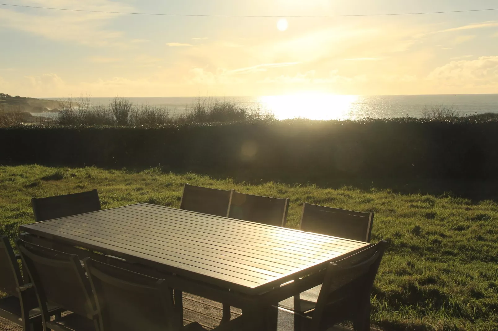 Ferienhaus mit Panoramablick Le Conquet - Terrasbalkon