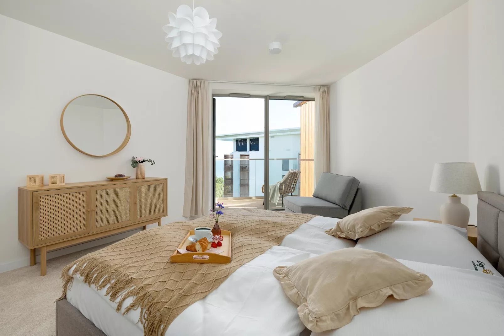 Apartament PINEA Grunwaldzka 82A-713 - Slaapkamer