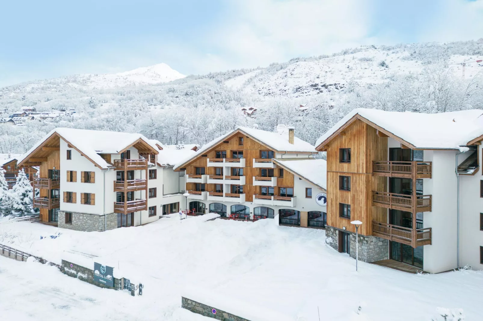 Le Cristal Lodge-RD2S - Gebied winter 1km