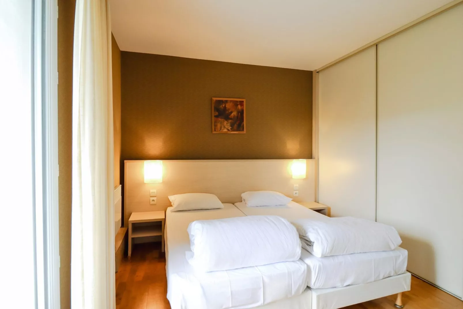 Adonis Divonne-les-Bains Park side Studio - Slaapkamer