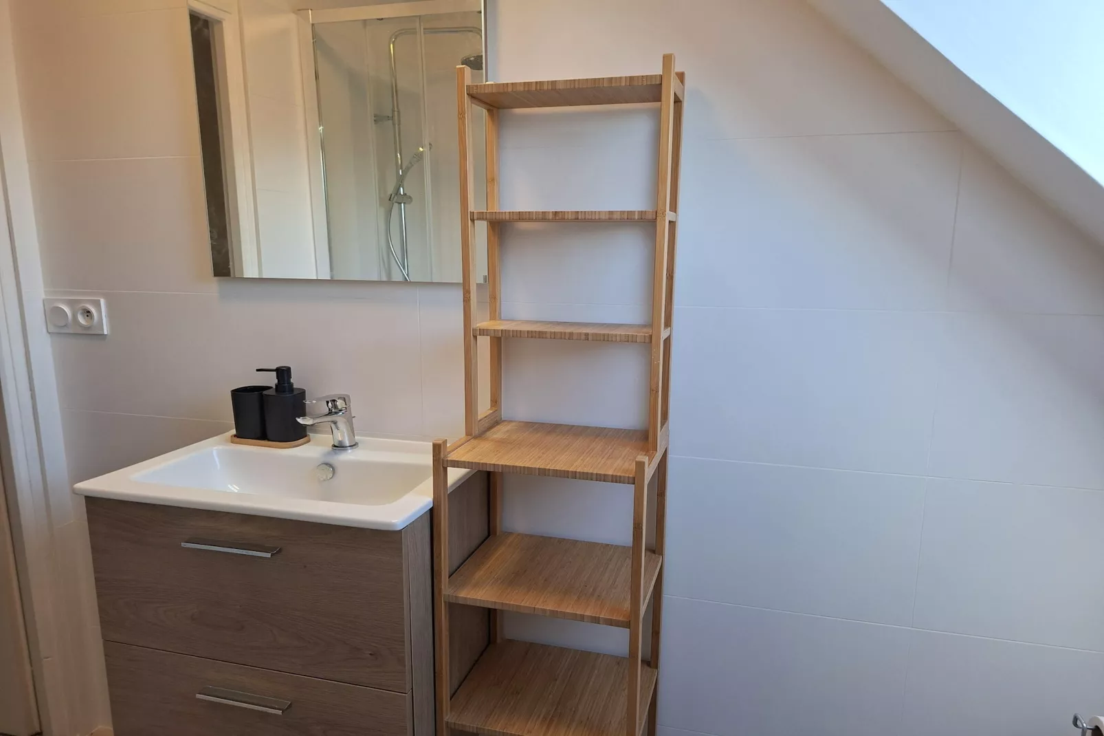 Ferienhaus mit Panoramablick Le Conquet - Badkamer