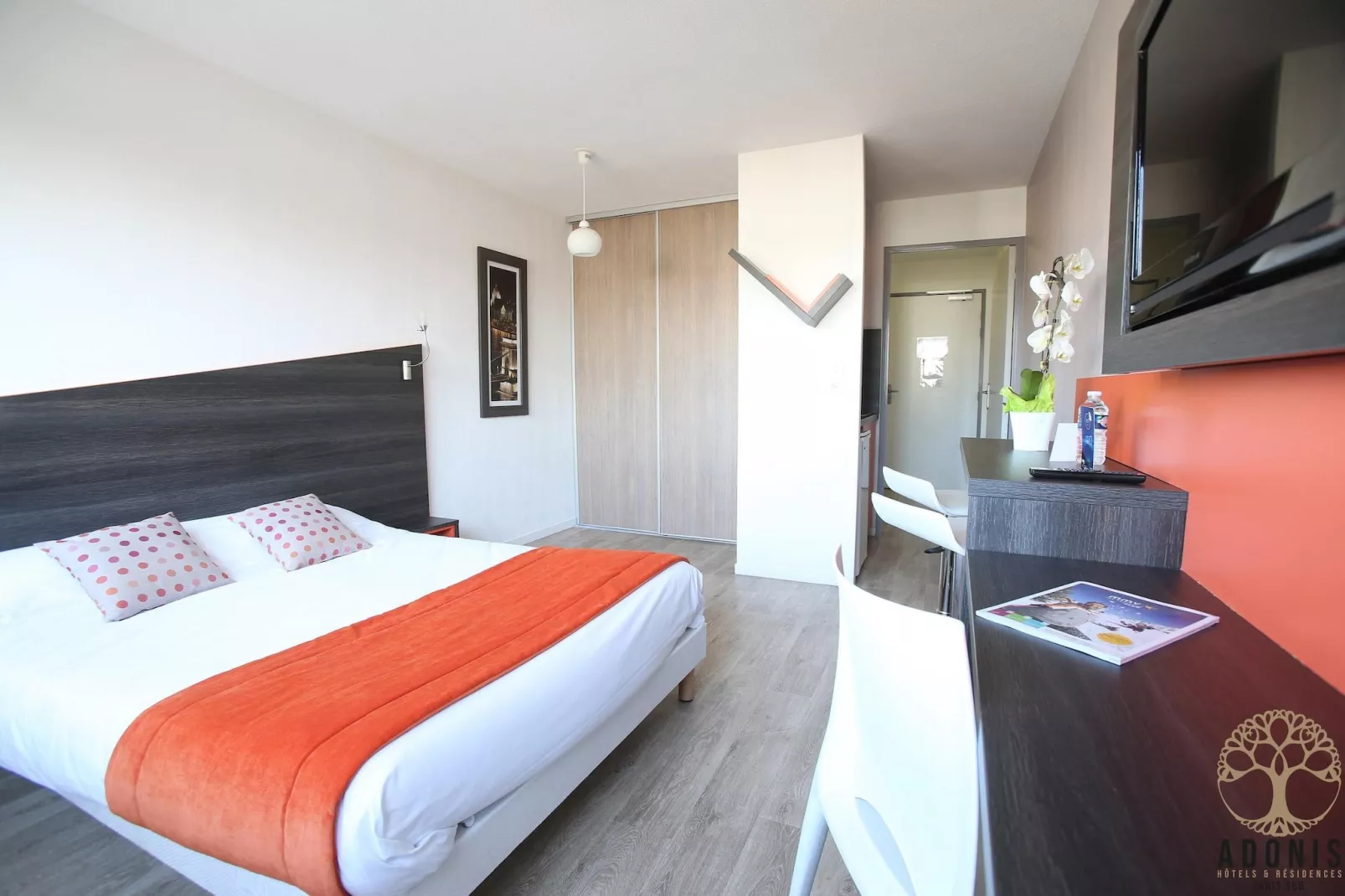 Adonis Paris Double Studio - Slaapkamer
