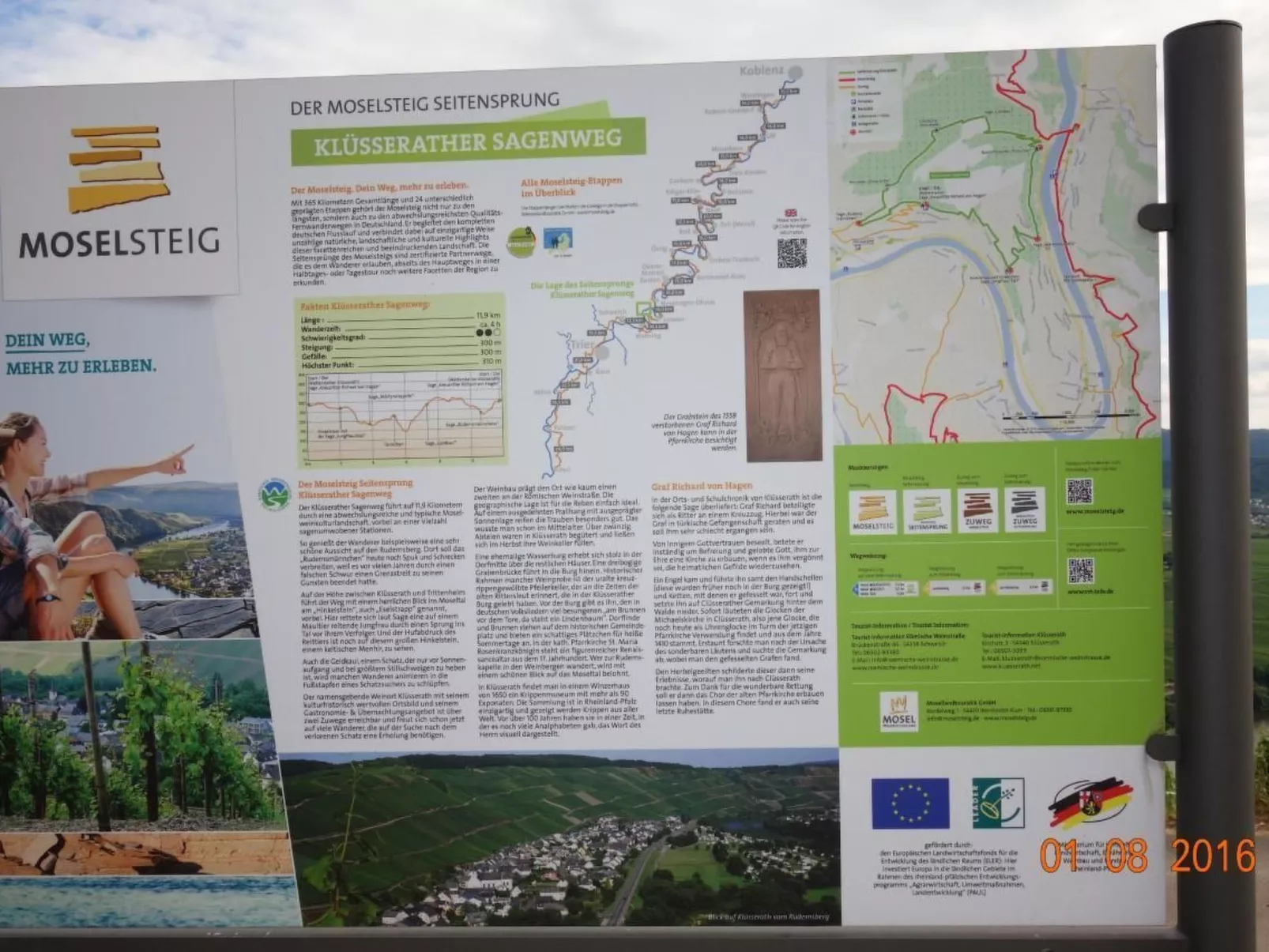 Tolle Wohnung in Klüsserath mit Großem Garten - Buiten