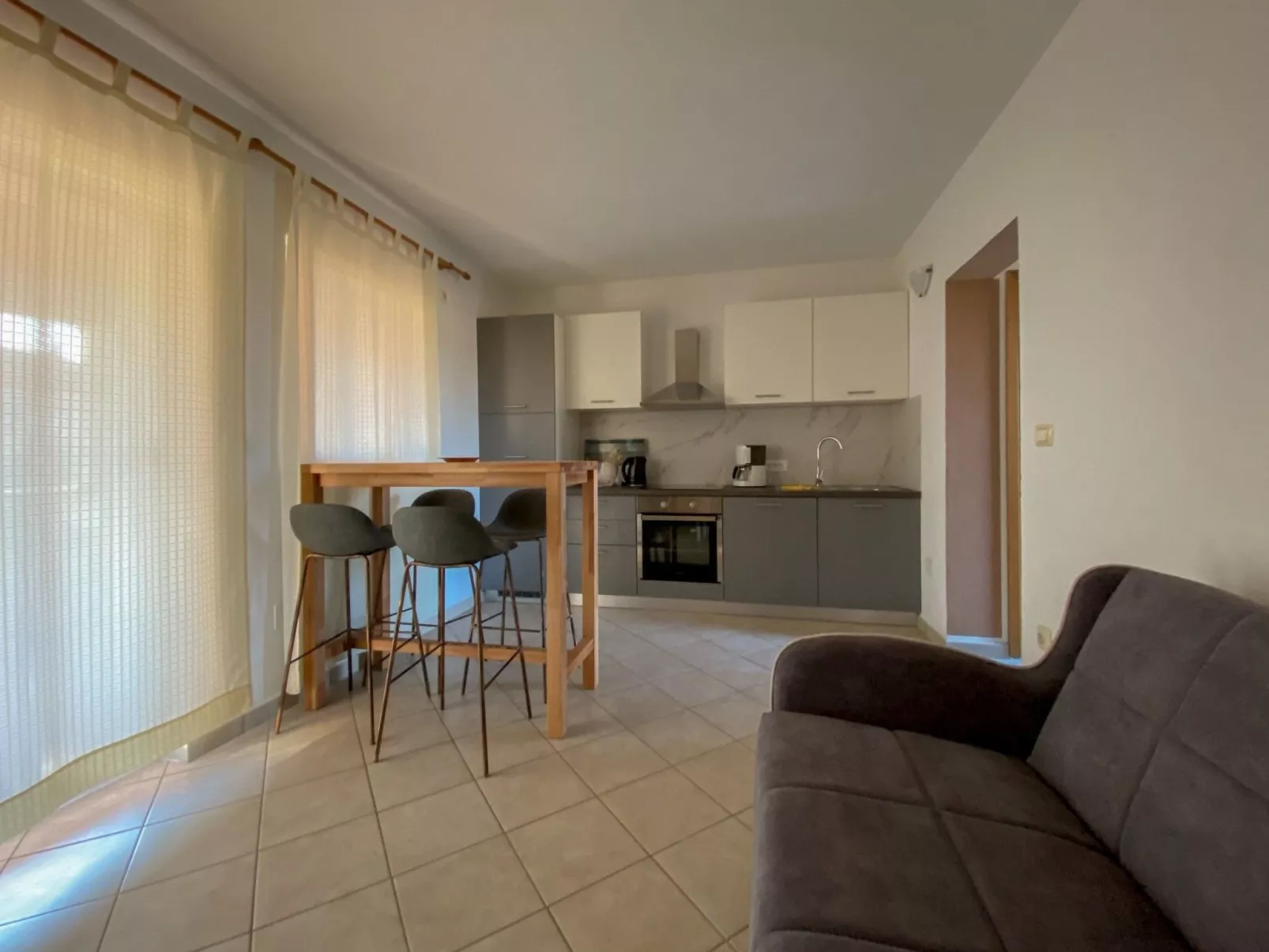 Appartement David 1 für bis zu 3 Personen mit Terrasse - Binnen