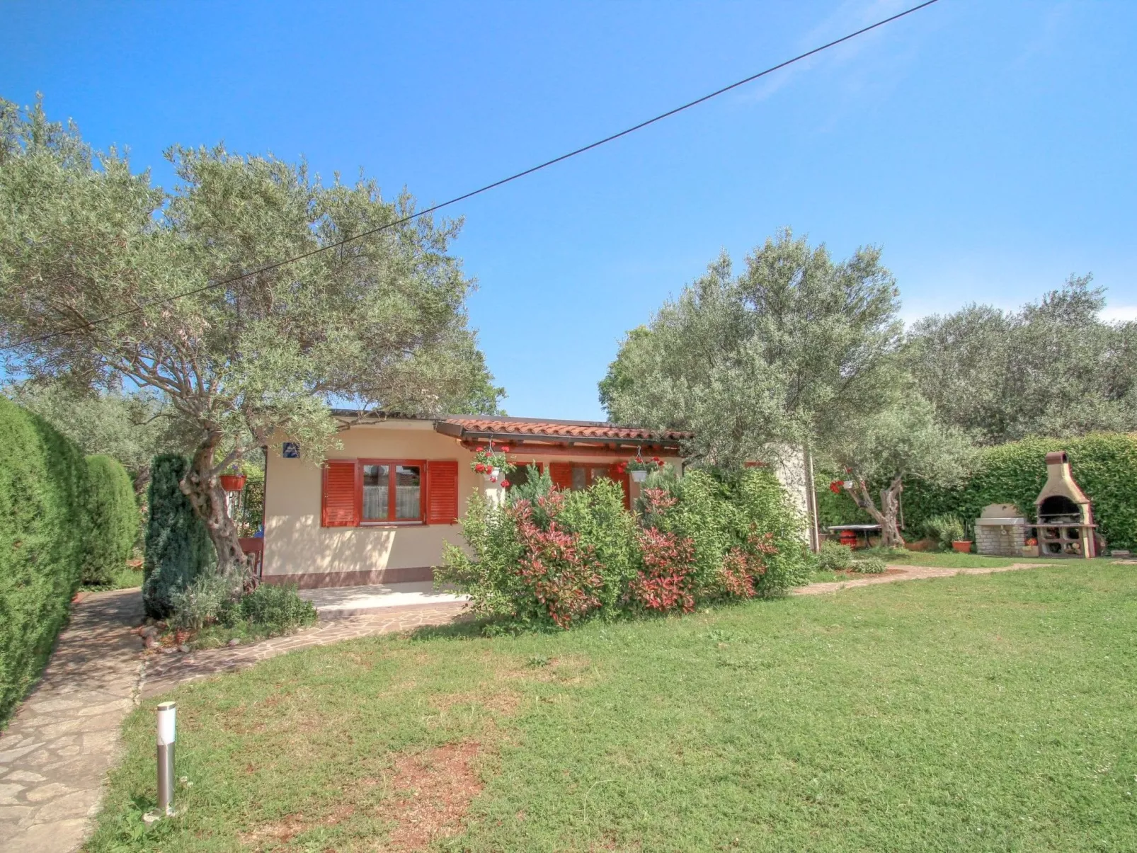 Wohnung "Timea 4" mit Terrasse - Buiten