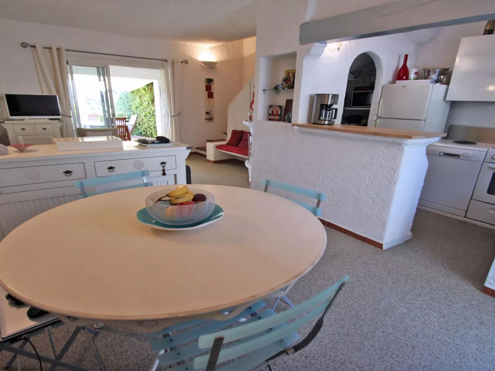 Haus 6 pers - Blick aufs Meer - Schwimmbad - Klima - Wifi - Binnen