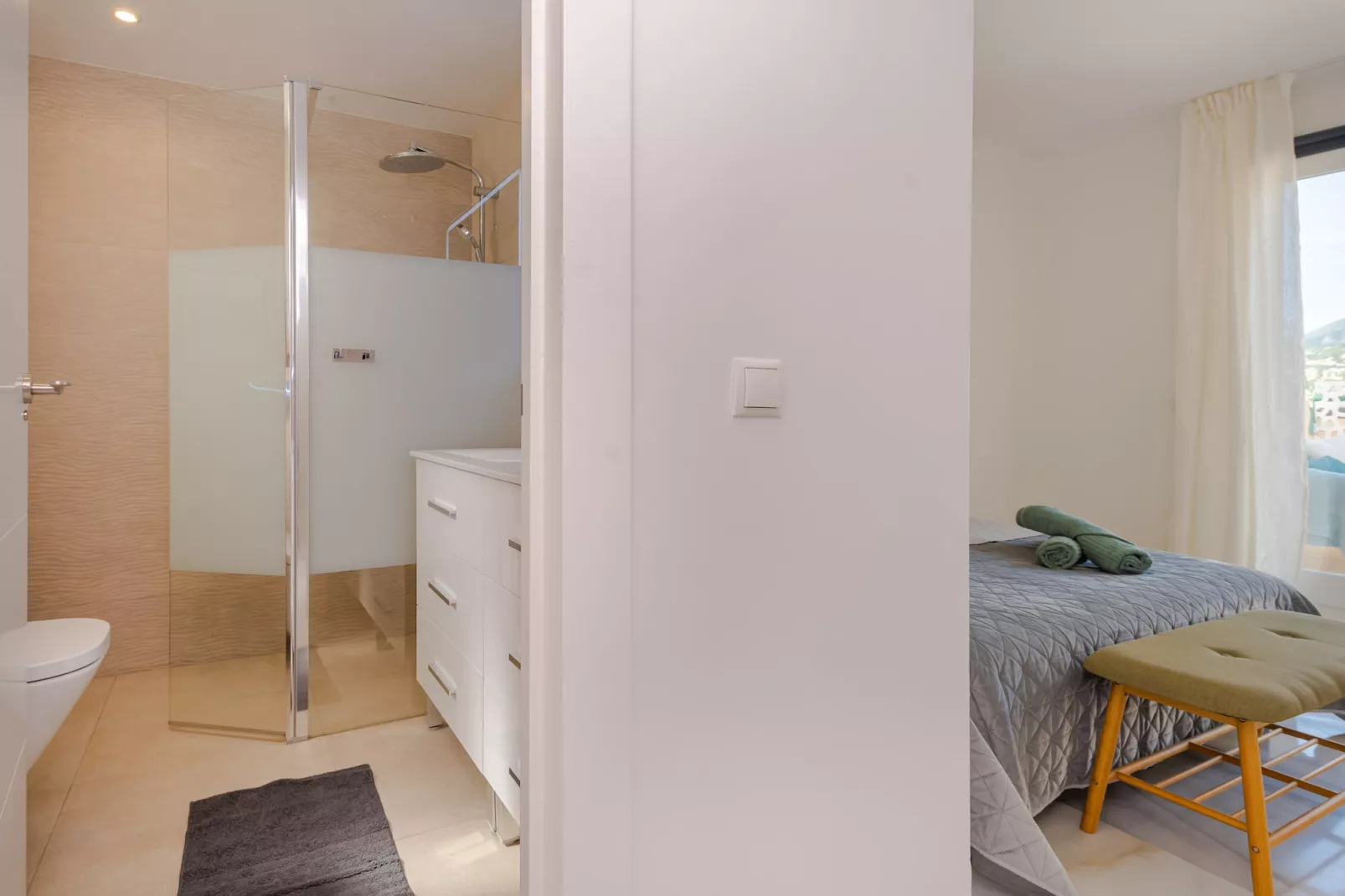 Penthouse in City Centre Marbella with Jacuzzi* - Badkamer