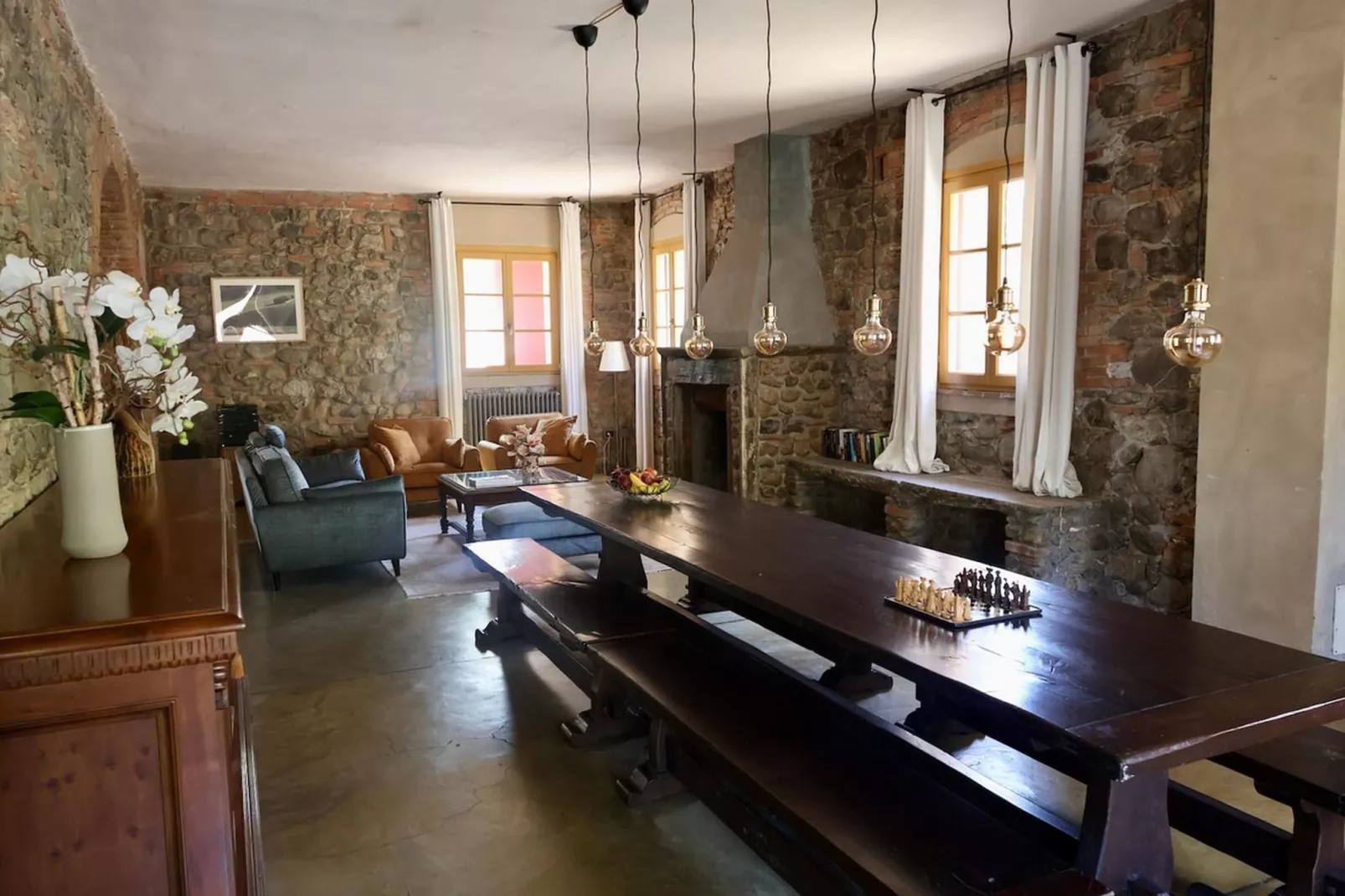 Podere La Sterza - The Villa - Eetkamer