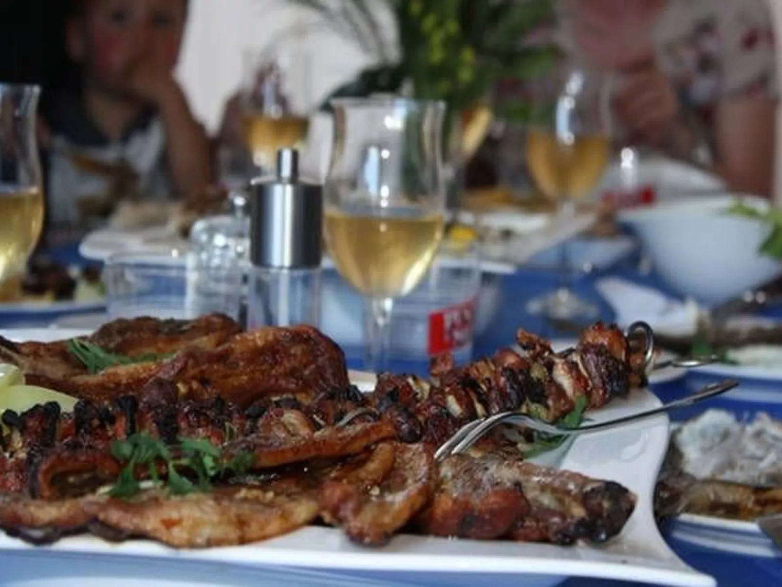 3. Etage Doppelbettzimmer ca. 20m² mit Balkon und Panoramameerblick Villa Milic - Binnen