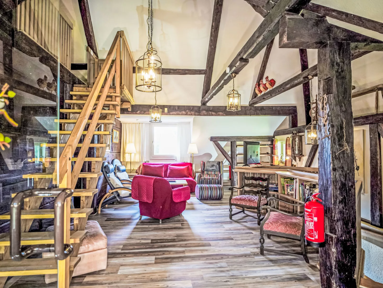 Schwarzwaldhof mit Pool & Sauna - Binnen