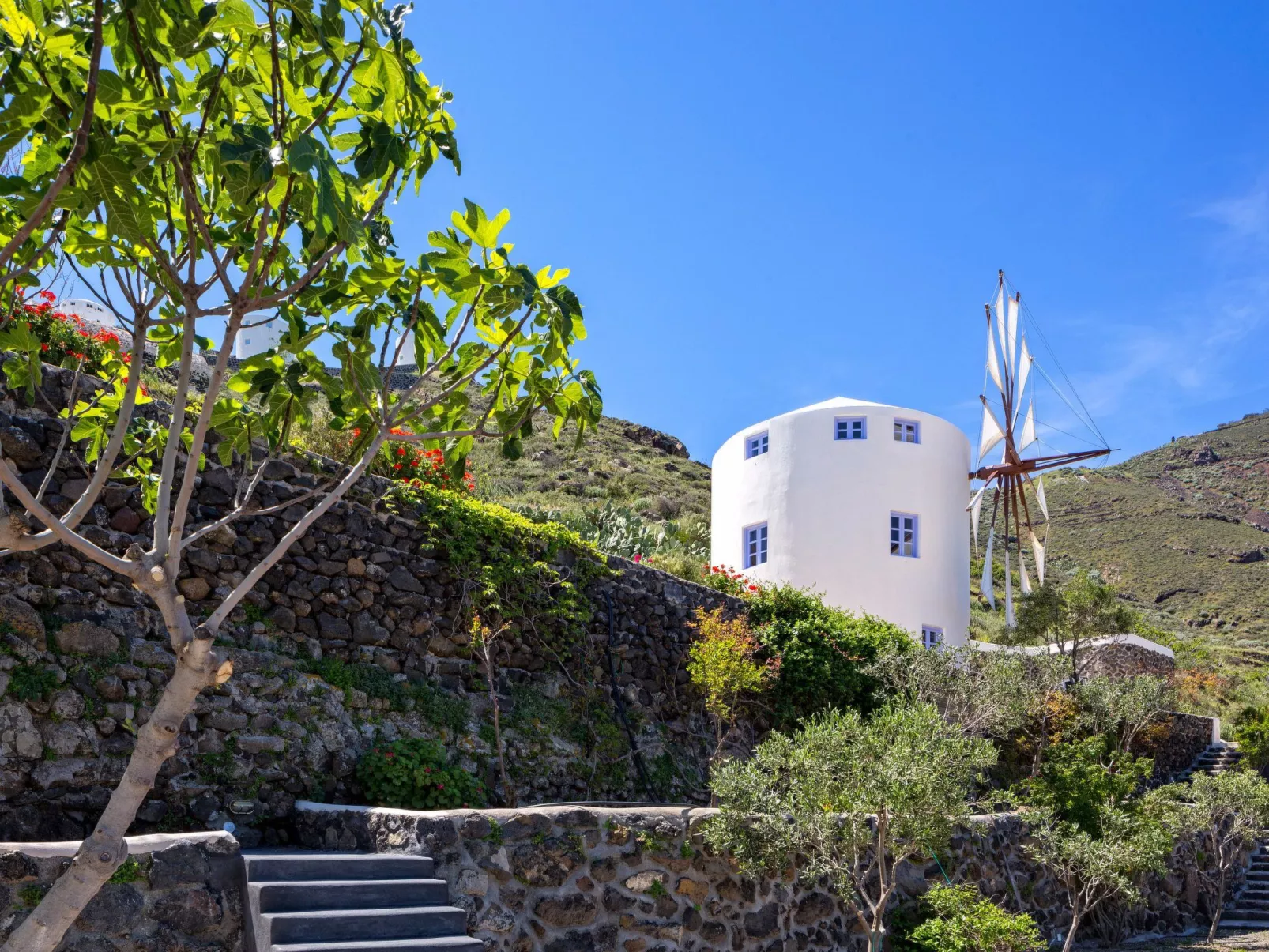 Mit Privatpool für 5 Personen ca. 90 m&sup2; in Santorini, Ägäis (Santorin) - Buiten