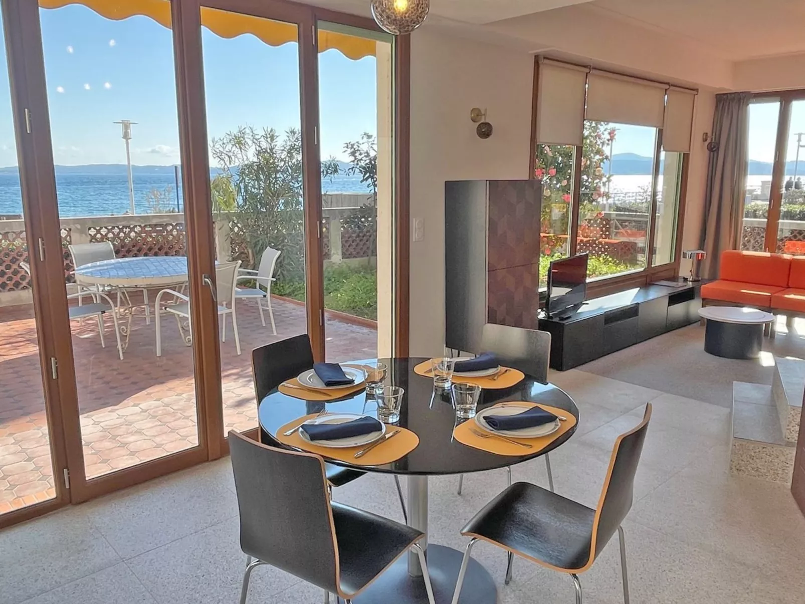 Haus 4 pers - Klimaanlage - Meerblick - Wifi - Binnen