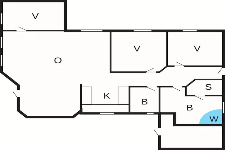 9 persoons vakantie huis in Hirtshals-By Traum - Plattegrond