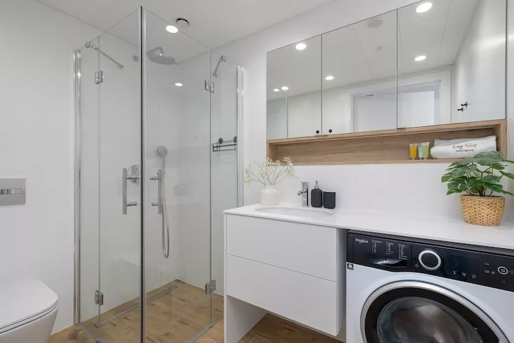 Apartament PINEA Grunwaldzka 82A-613 - Badkamer