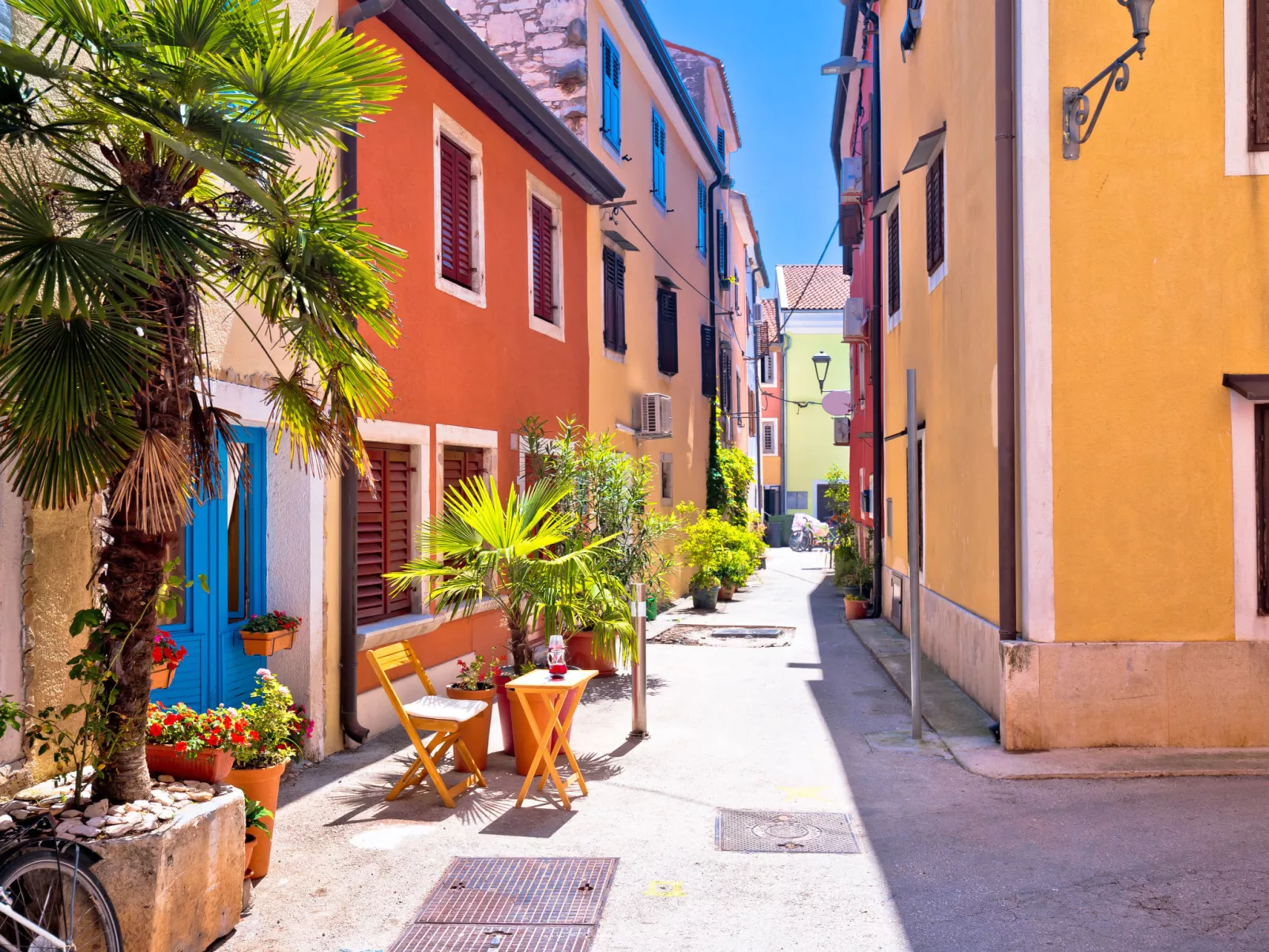 Für 2 Personen ca. 30 m&sup2; in Novigrad, Adriaküste Kroatien (Westküste von I - Omgeving