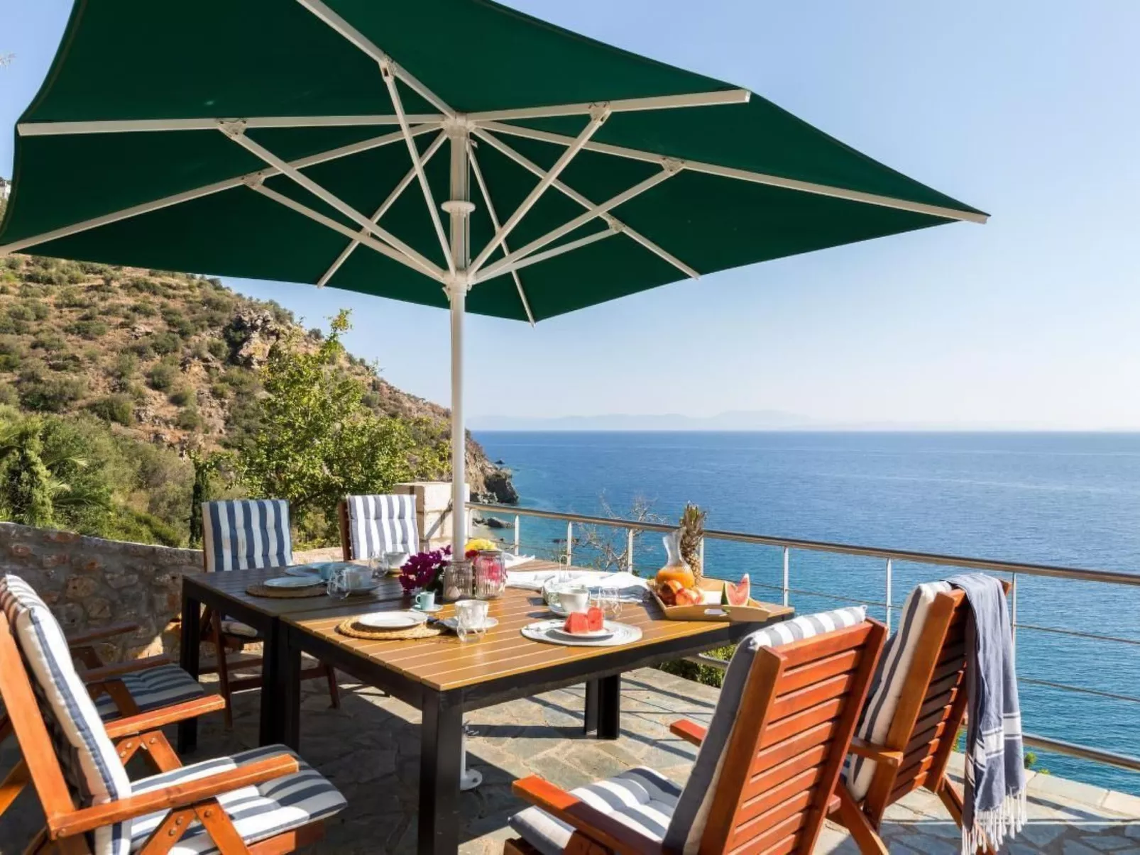 God Bacchus (God Dionysus) Villa - Buiten