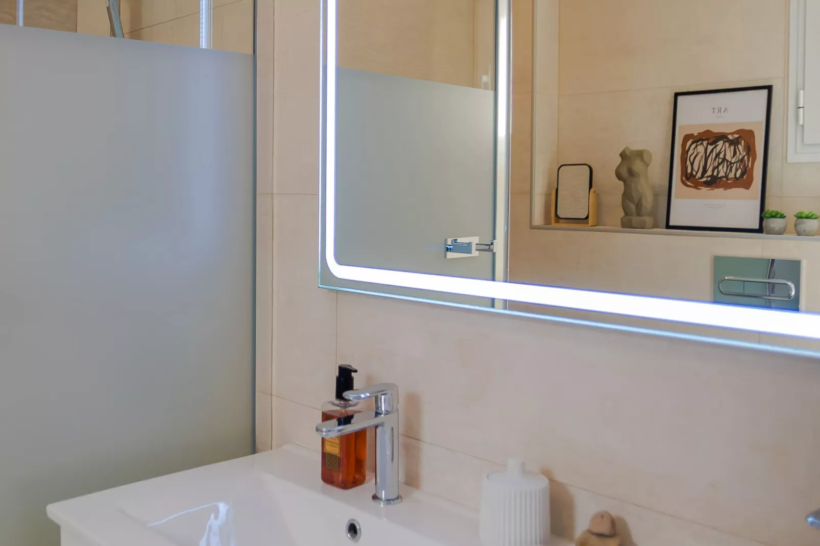 Penthouse in City Centre Marbella with Jacuzzi* - Badkamer