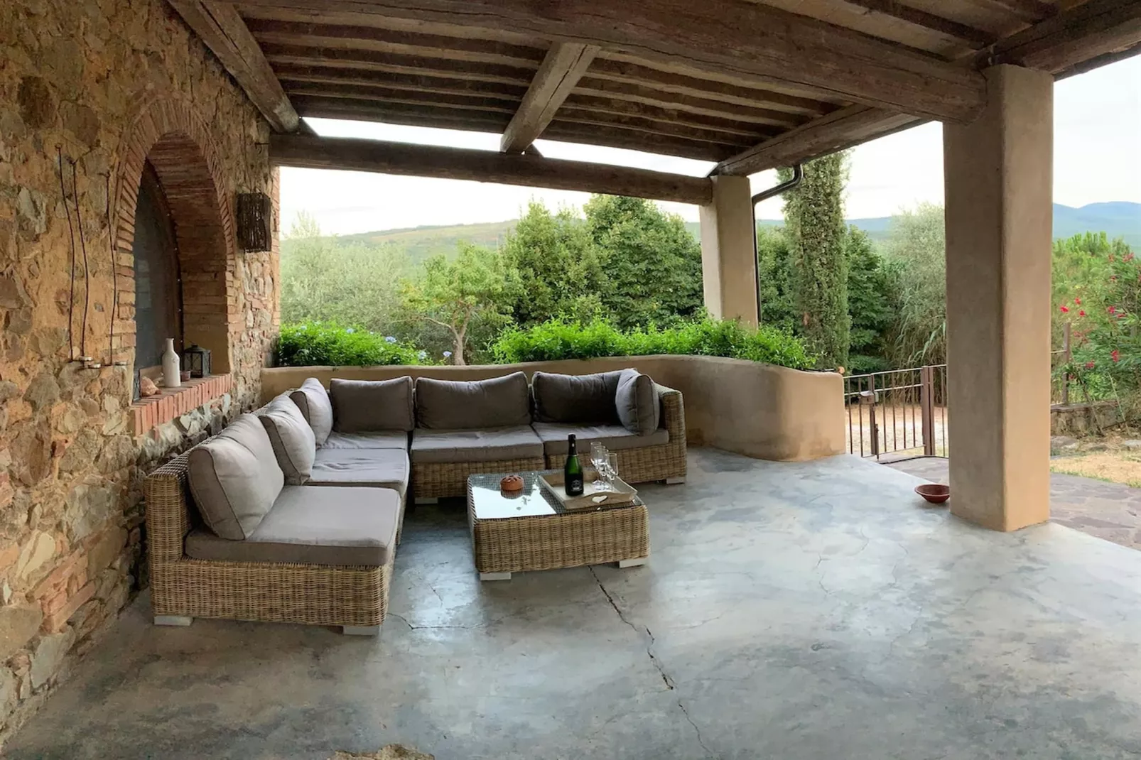 Podere La Sterza - The barn - Terrasbalkon
