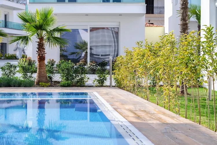 Acrotel Porto Brava Luxury Villas Ormos Panagias 4 bedroom villa 2 - 8 pax - Zwembad