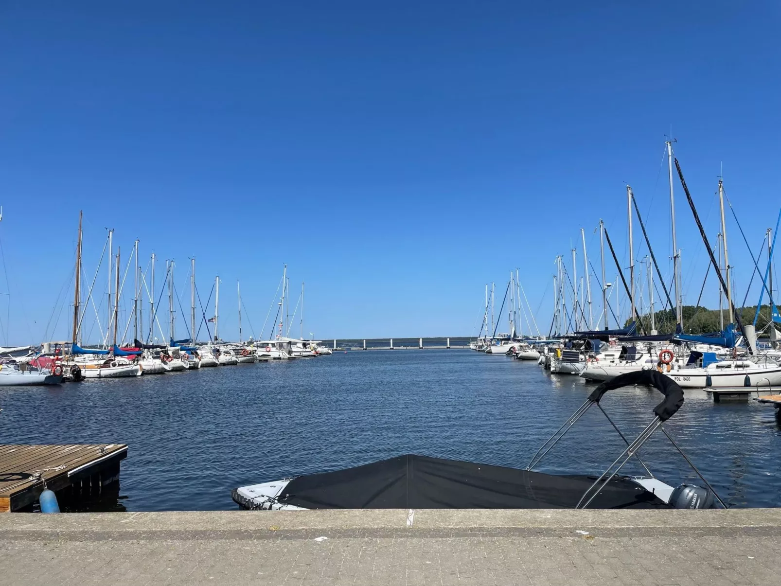 In Rozwarowo mit Schöner Terrasse - Buiten