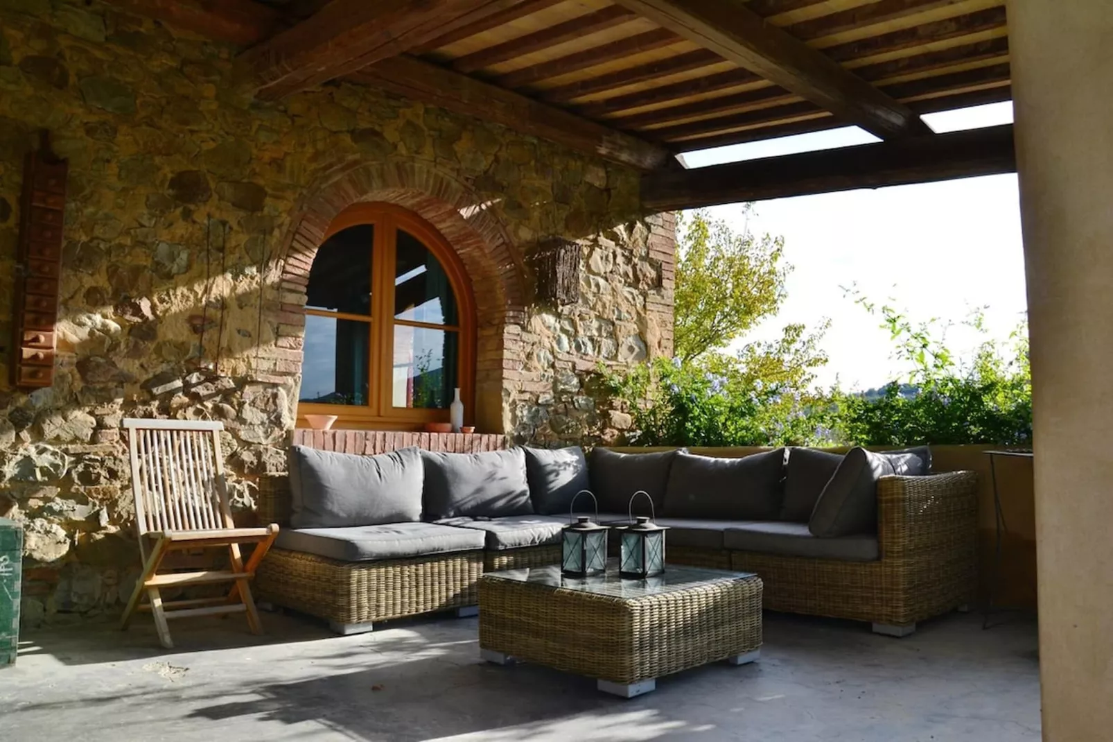 Podere La Sterza - The barn - Terrasbalkon