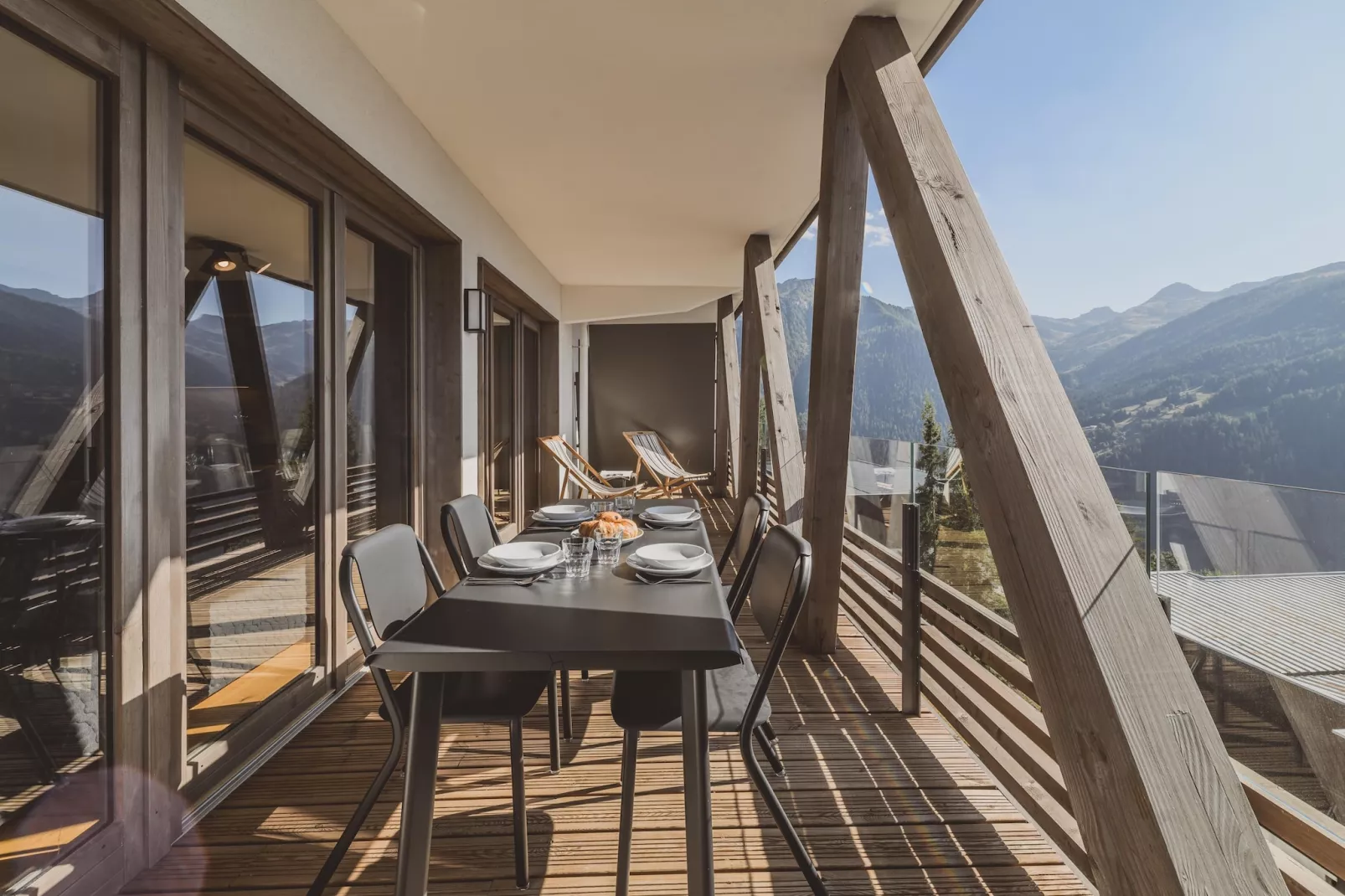 PLAN PEISEY Le Quartz A36S - Terrasbalkon