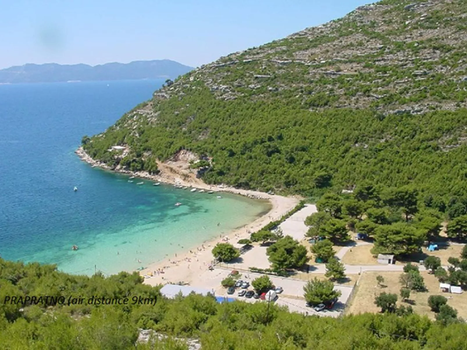 Villa mit Pool, Oslje - Buiten