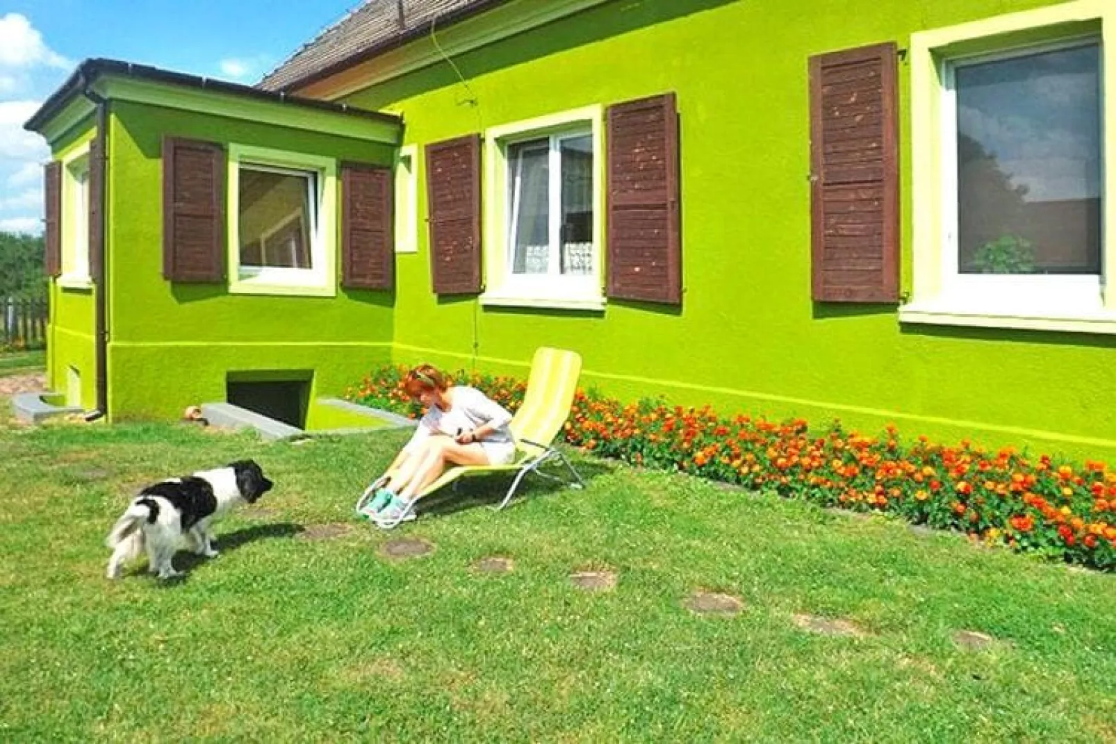 Holiday accomodations, Drezno-mieszkanie, 10 Personen-Tuinen zomer