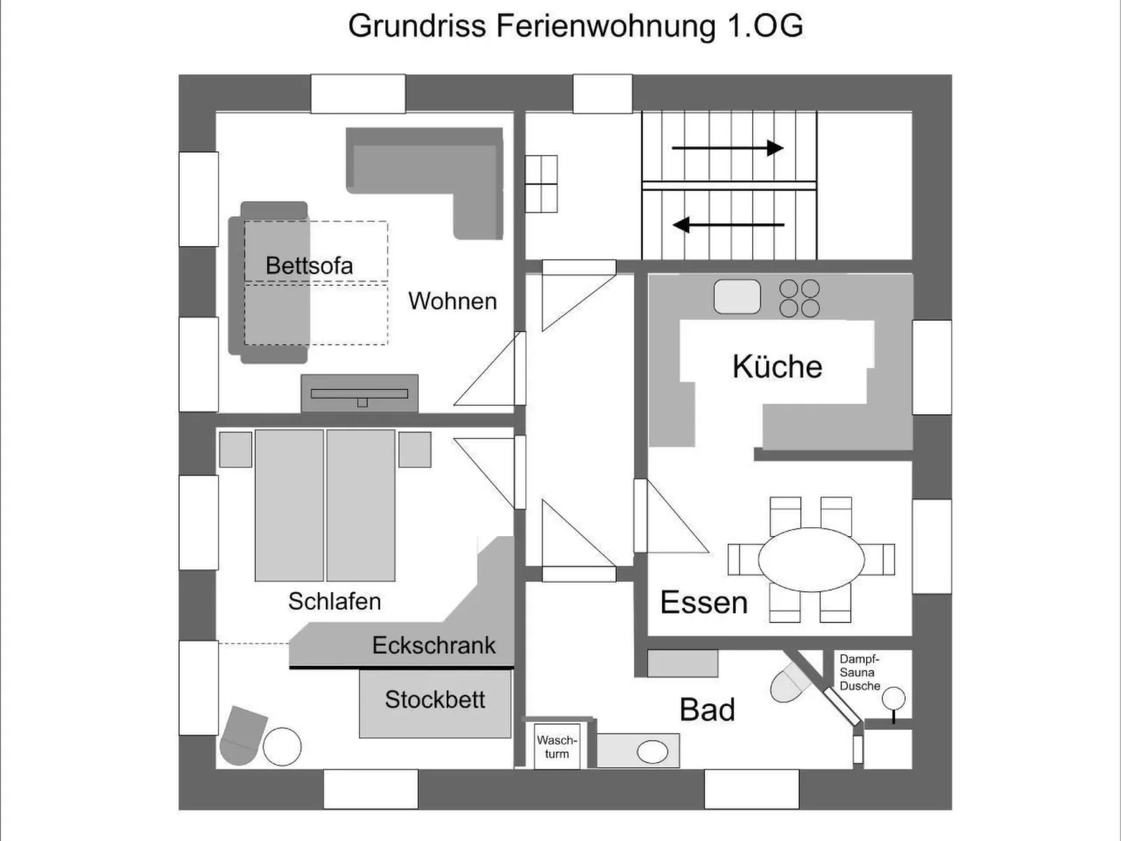 Im Fürstenland 1.OG - Binnen