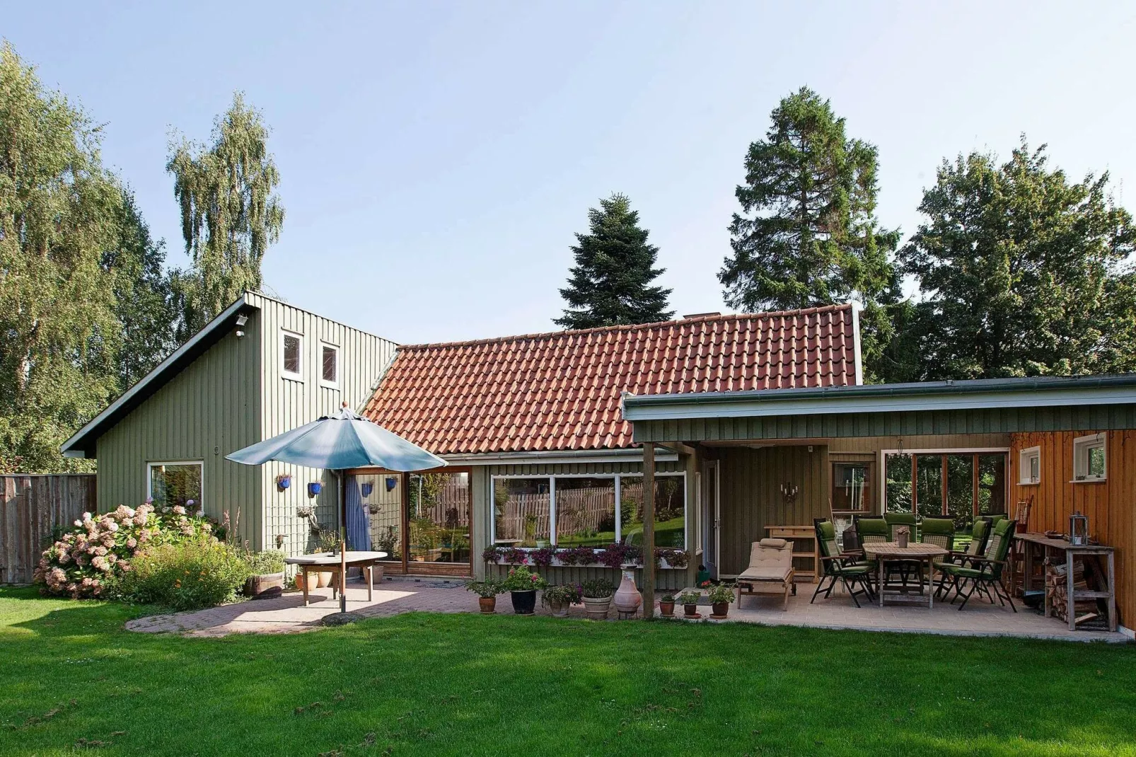 Comfortabel vakantiehuis in Væggerløse met groot terras