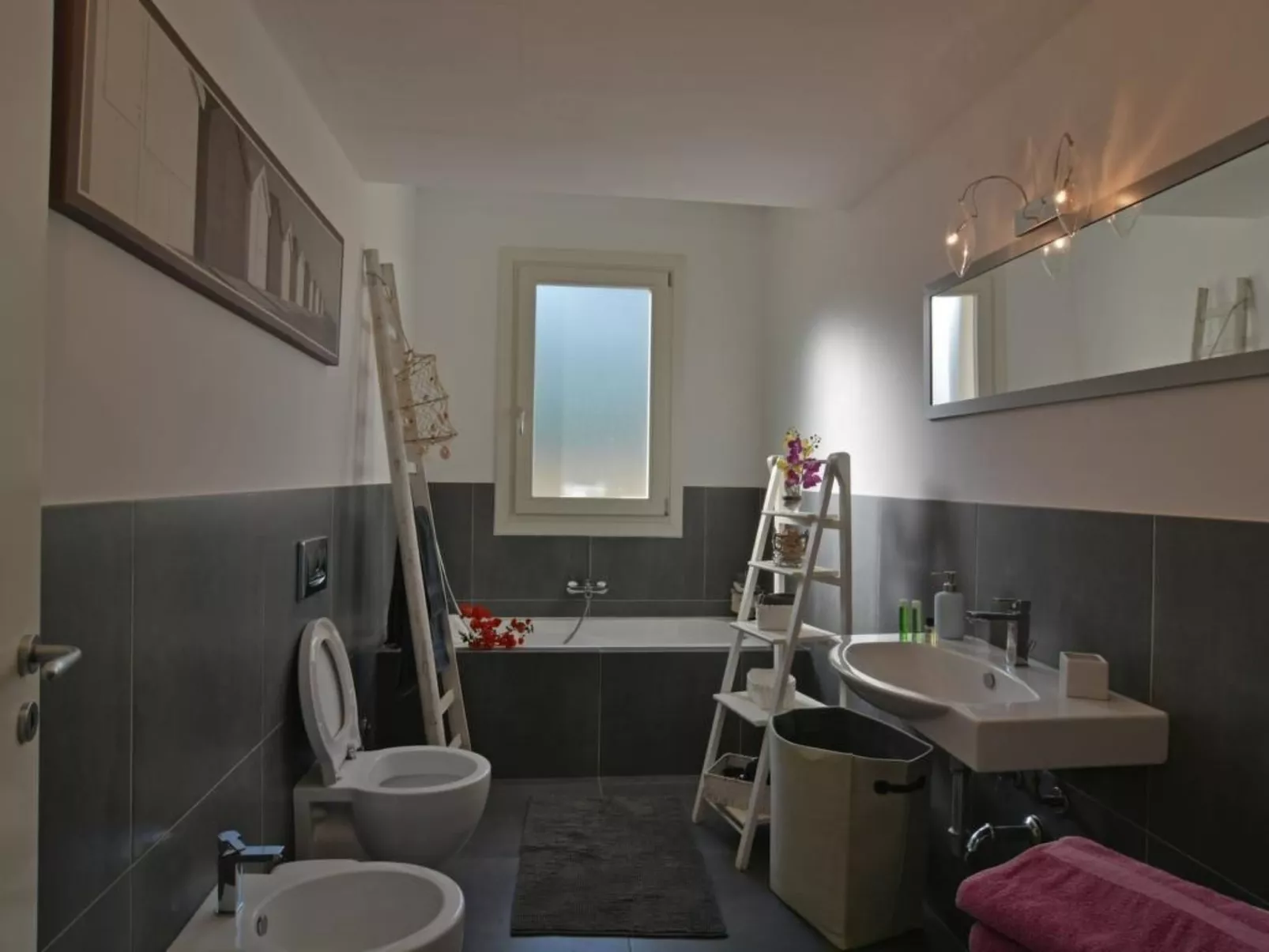 Moderne Ferienvilla bei Noto mit Meerblick und privatem Pool - Binnen