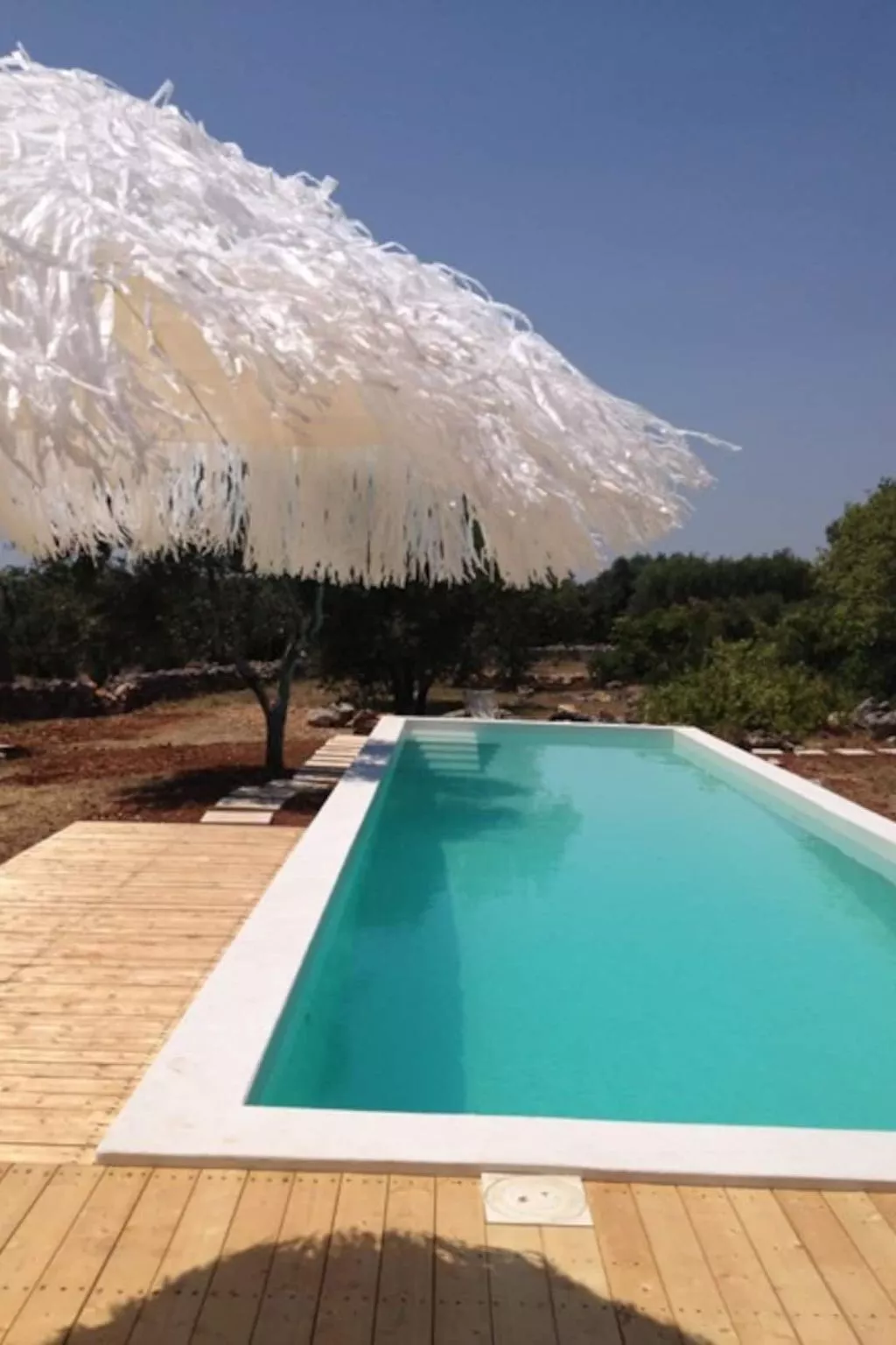 Architektenvilla mit Meerblick im Süden Apuliens - Buiten