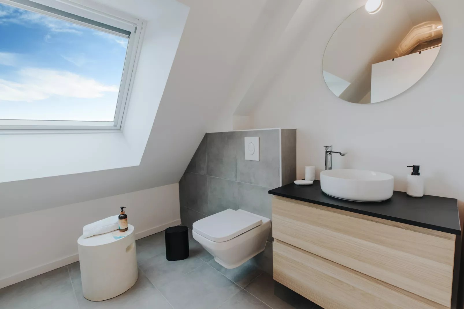 Architekten Villa mit Meerblick - Badkamer