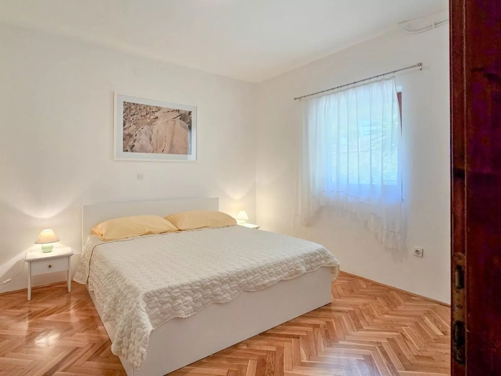 Strandnahes Ferienappartement Pjerina - Binnen