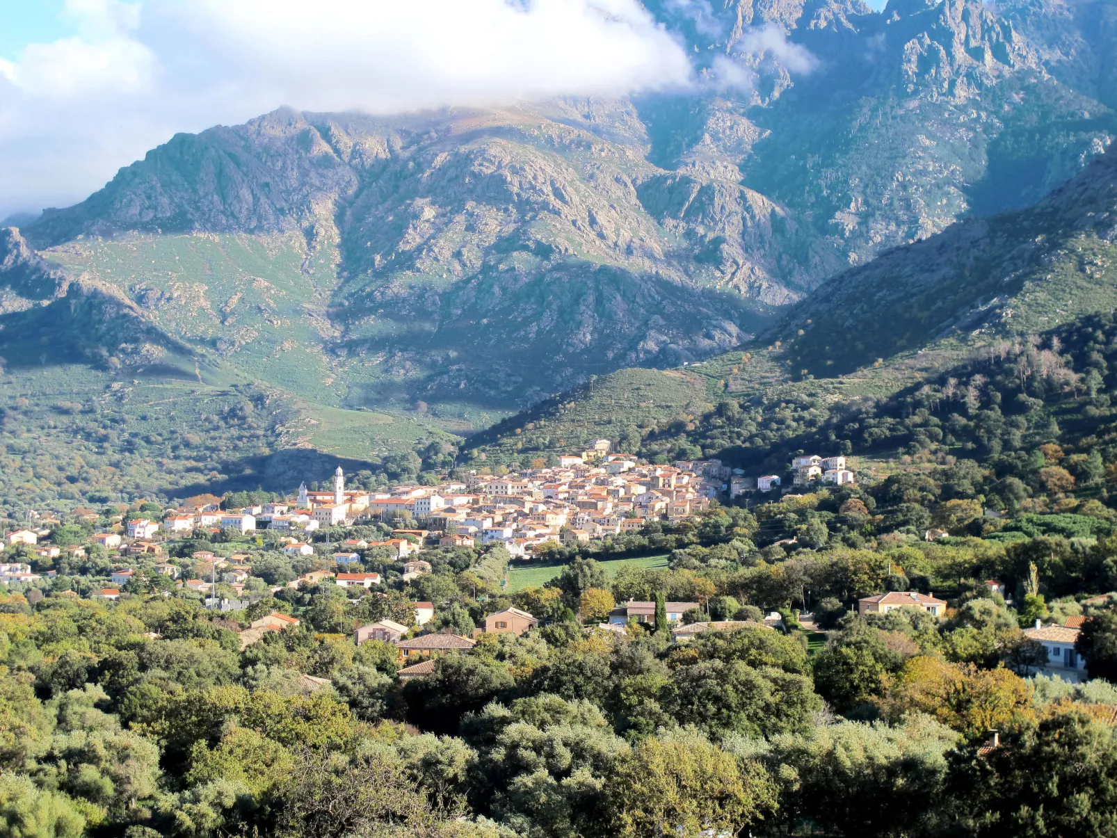 Ruhige Wohnung Panoramablick auf Meer und Berge - Omgeving