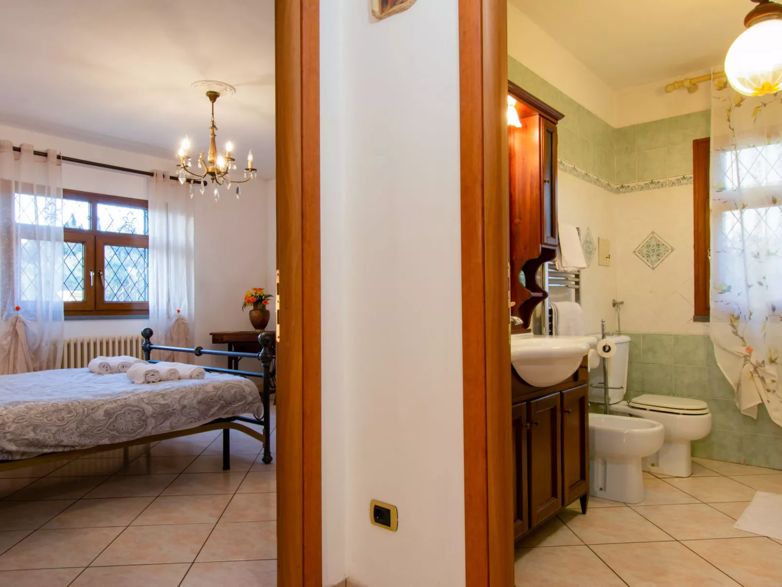 Tre fontane - Binnen