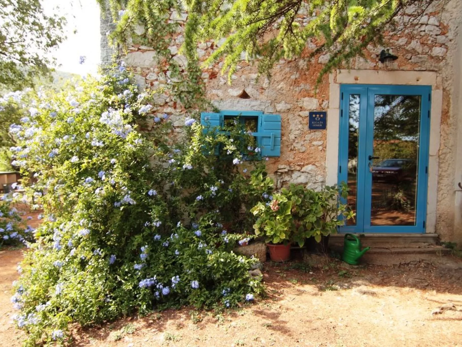 Modernes Ferienhaus in Drenje mit Privatem Garten - Binnen