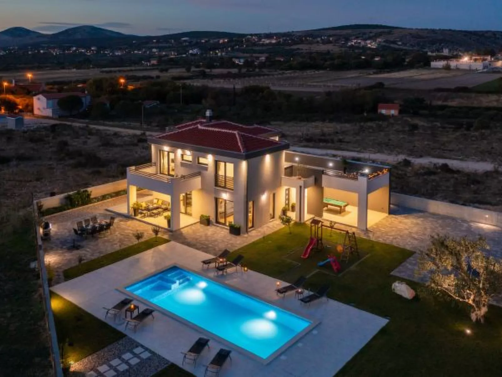 Villa Lacus in Vrana with pool - Image-tags.info