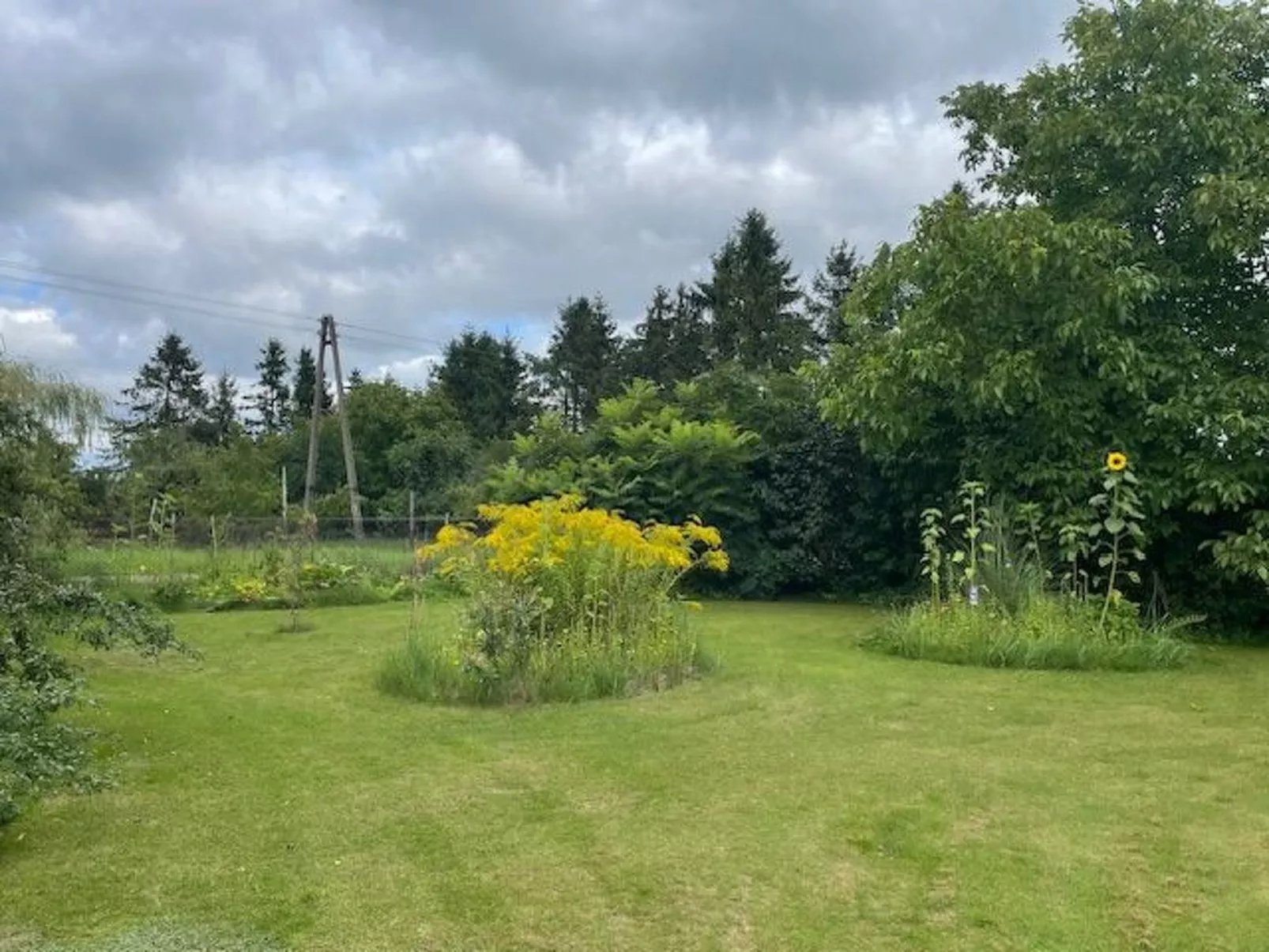 In Rozwarowo mit Schöner Terrasse - Buiten