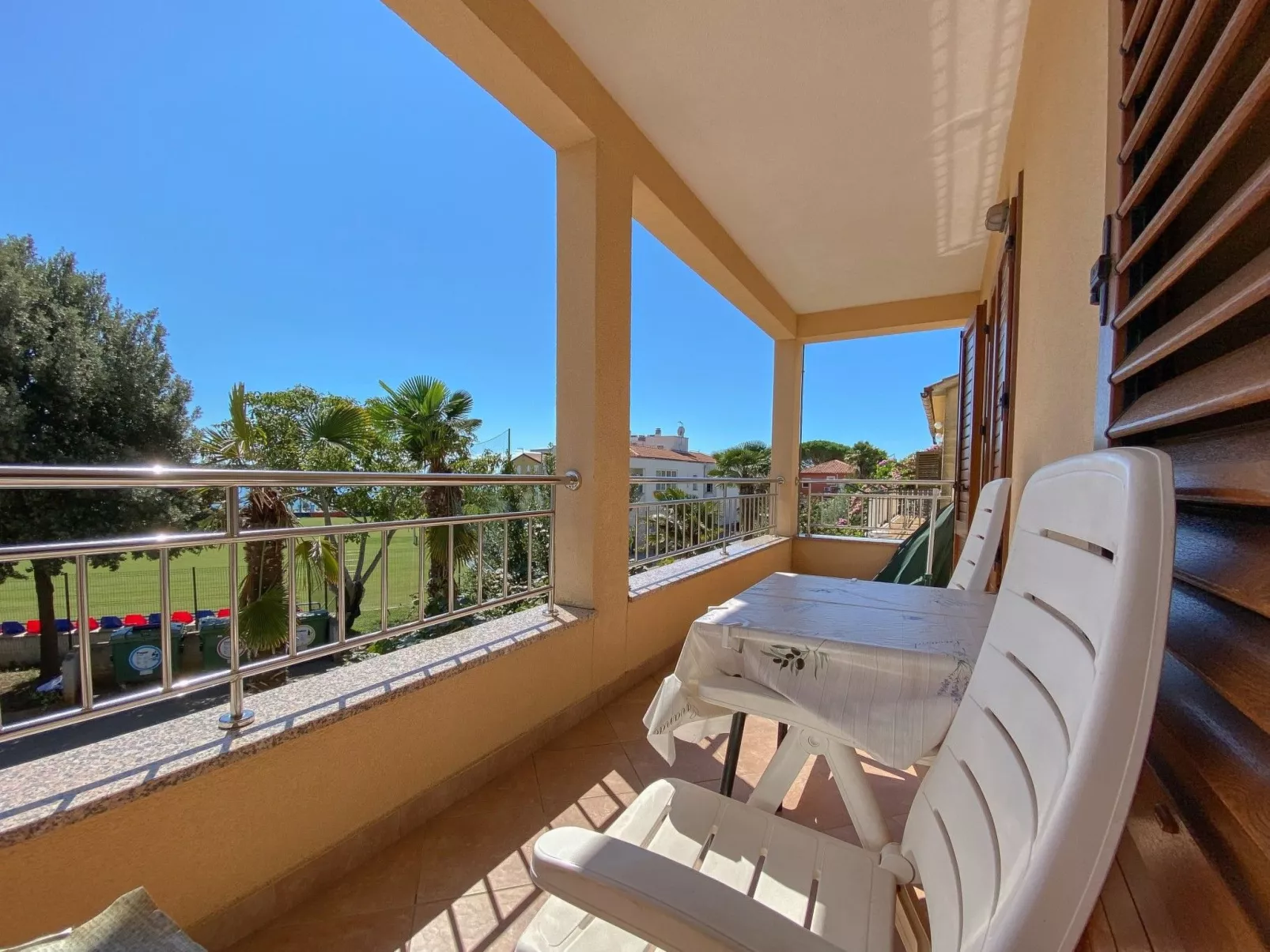 Wohnung "Vita" mit Blick auf das Wasser - Buiten